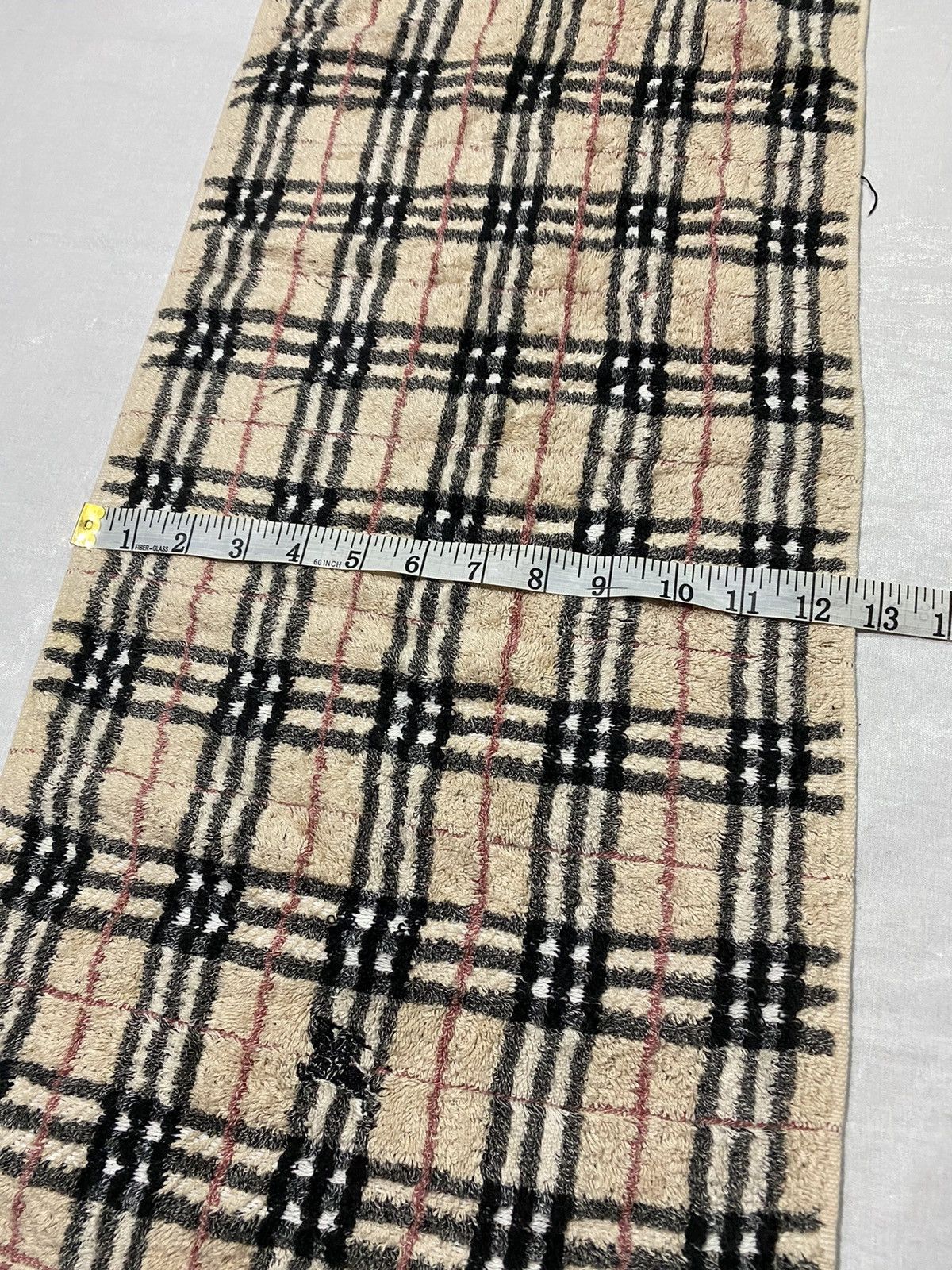 Burberry × Japanese Brand × Vintage Steals‼️Vintage Burberry Nova chek Mini Towel Size ONE SIZE - 6 Thumbnail