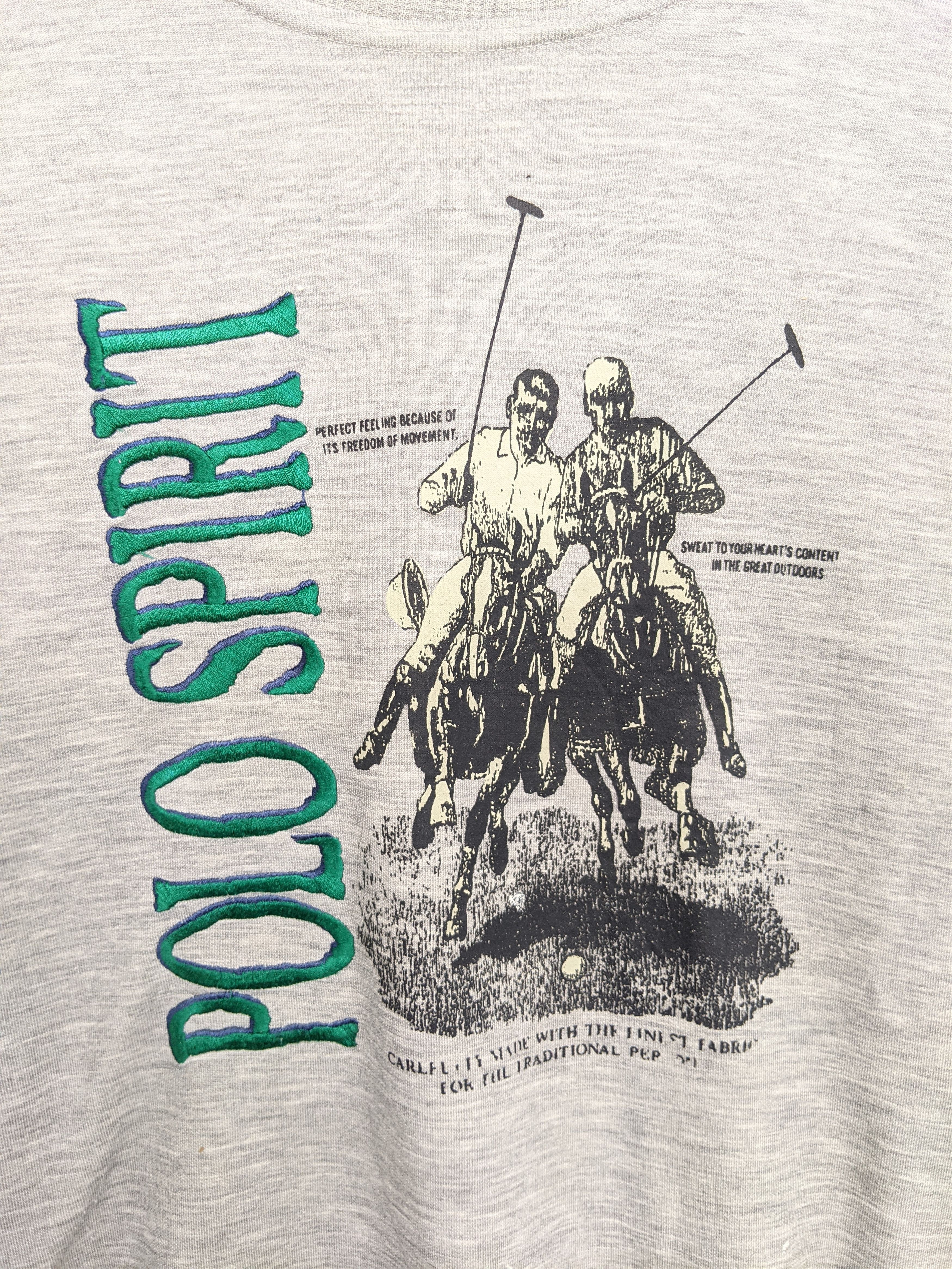 U.S. Polo Assn. × Vintage Vintage Polo Spirit Sweatshirt/Size L Size US L / EU 52-54 / 3 - 3 Thumbnail
