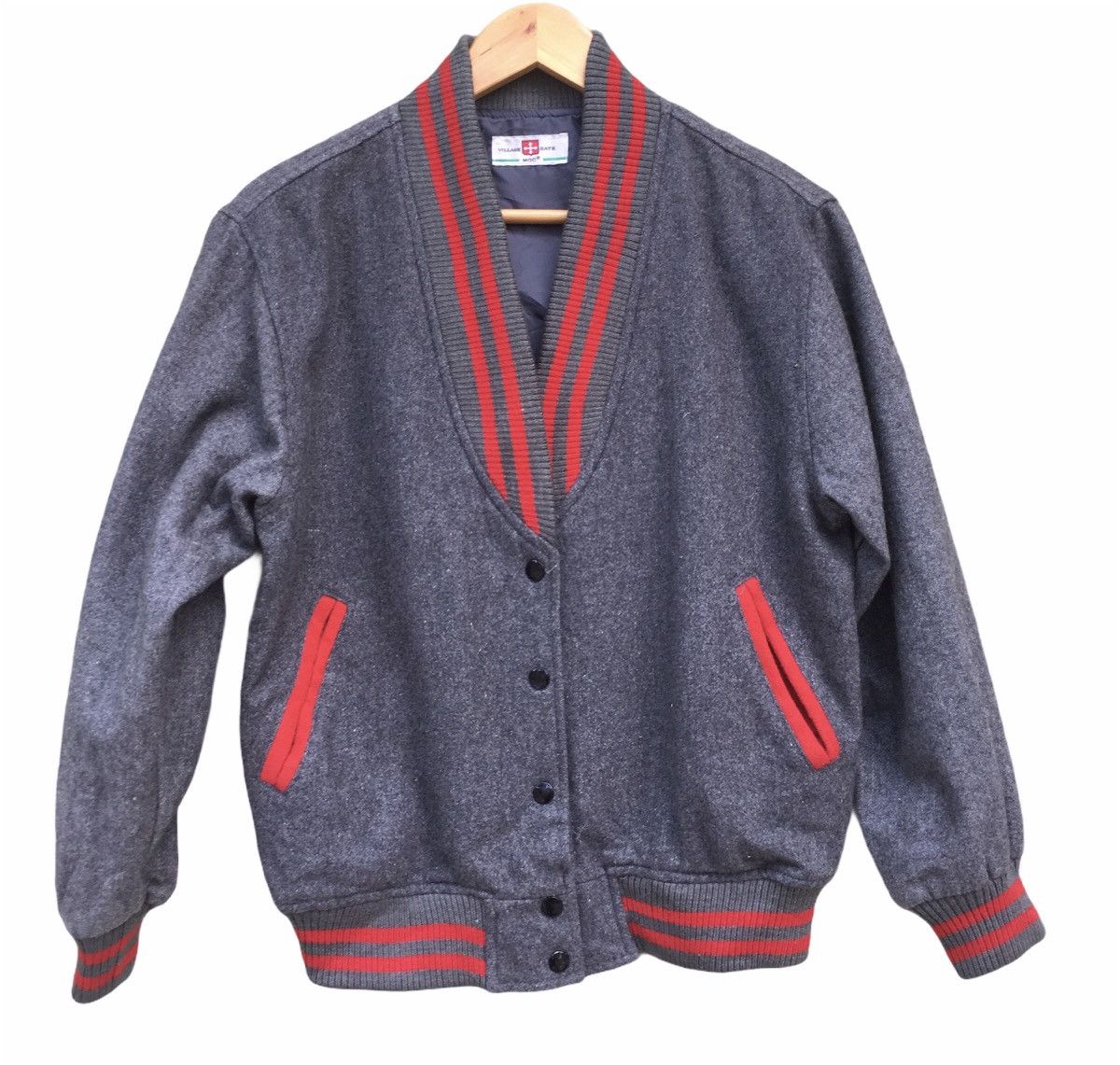 Japanese Brand Japanese Village Gate Bomber Jacket Size US M / EU 48-50 / 2 - 1 Thumbnail
