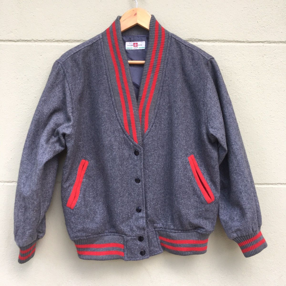 Japanese Brand Japanese Village Gate Bomber Jacket Size US M / EU 48-50 / 2 - 2 Thumbnail