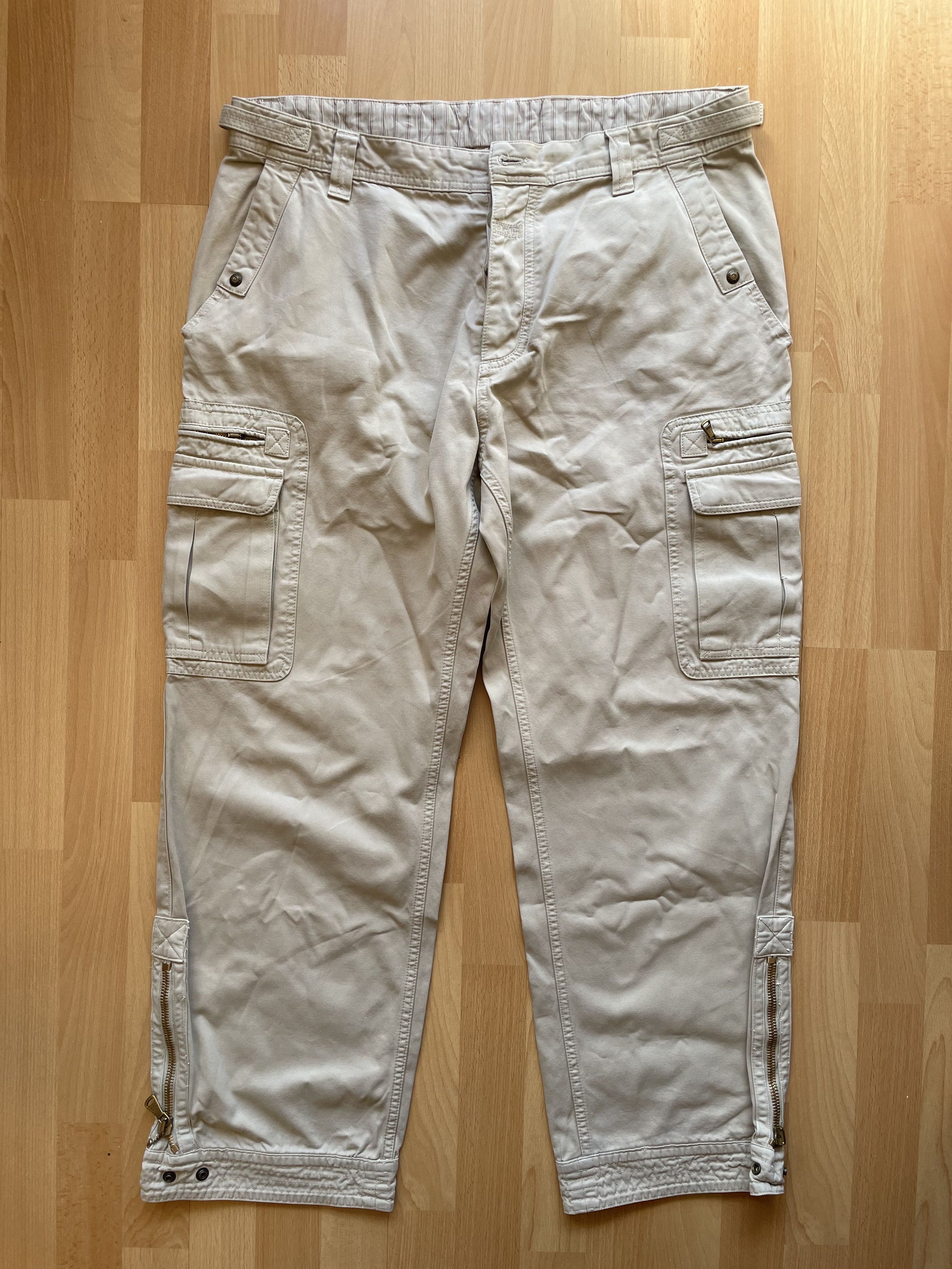 image of Dolce Gabbana Archive Cargo Pants in Beige, Men's (Size 36)