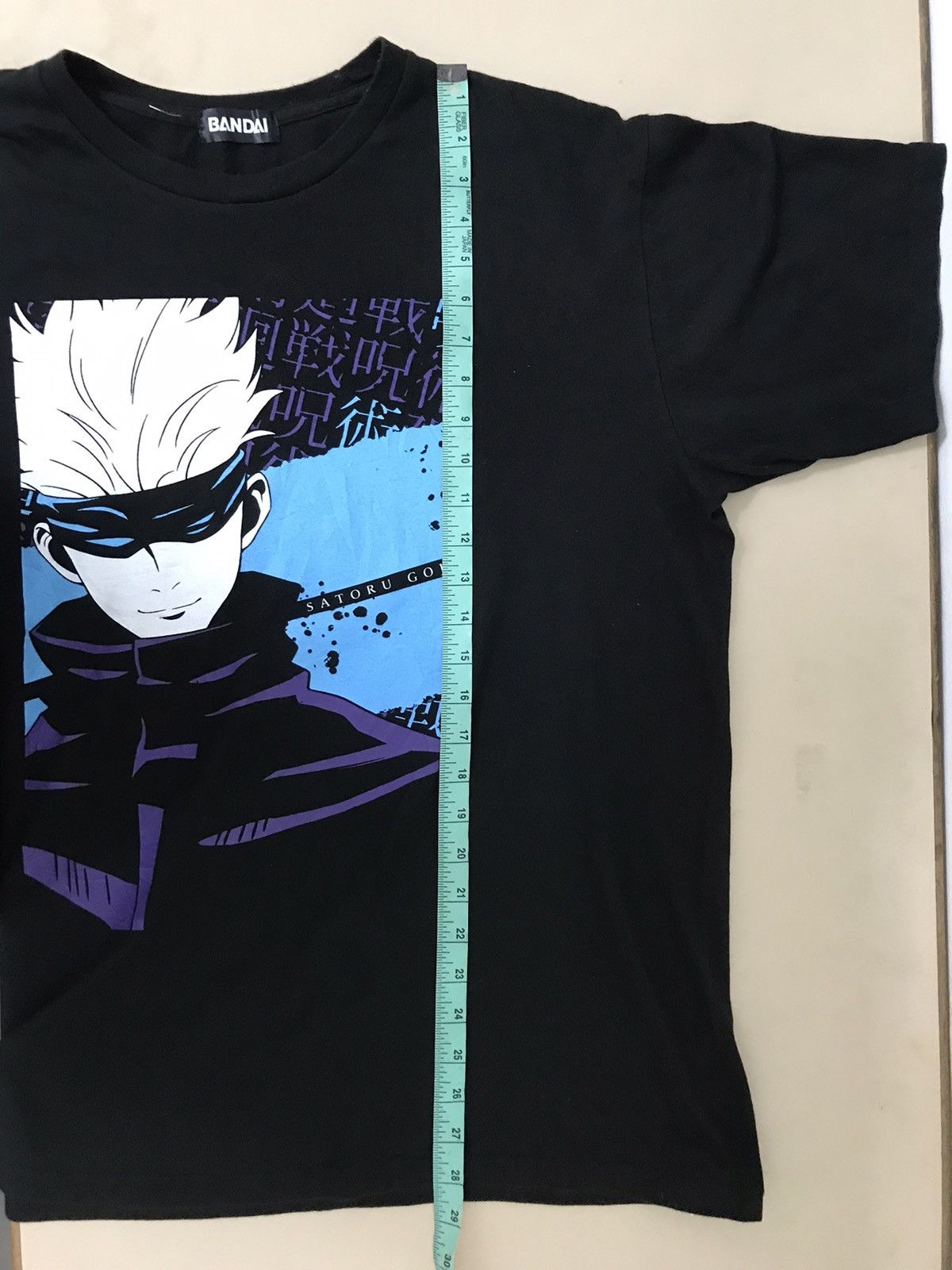 Anime 💥 Vintage Bandai Jujutsu Kaisen Satoru Gojo Anime Tee Size US XL / EU 56 / 4 - 9 Thumbnail