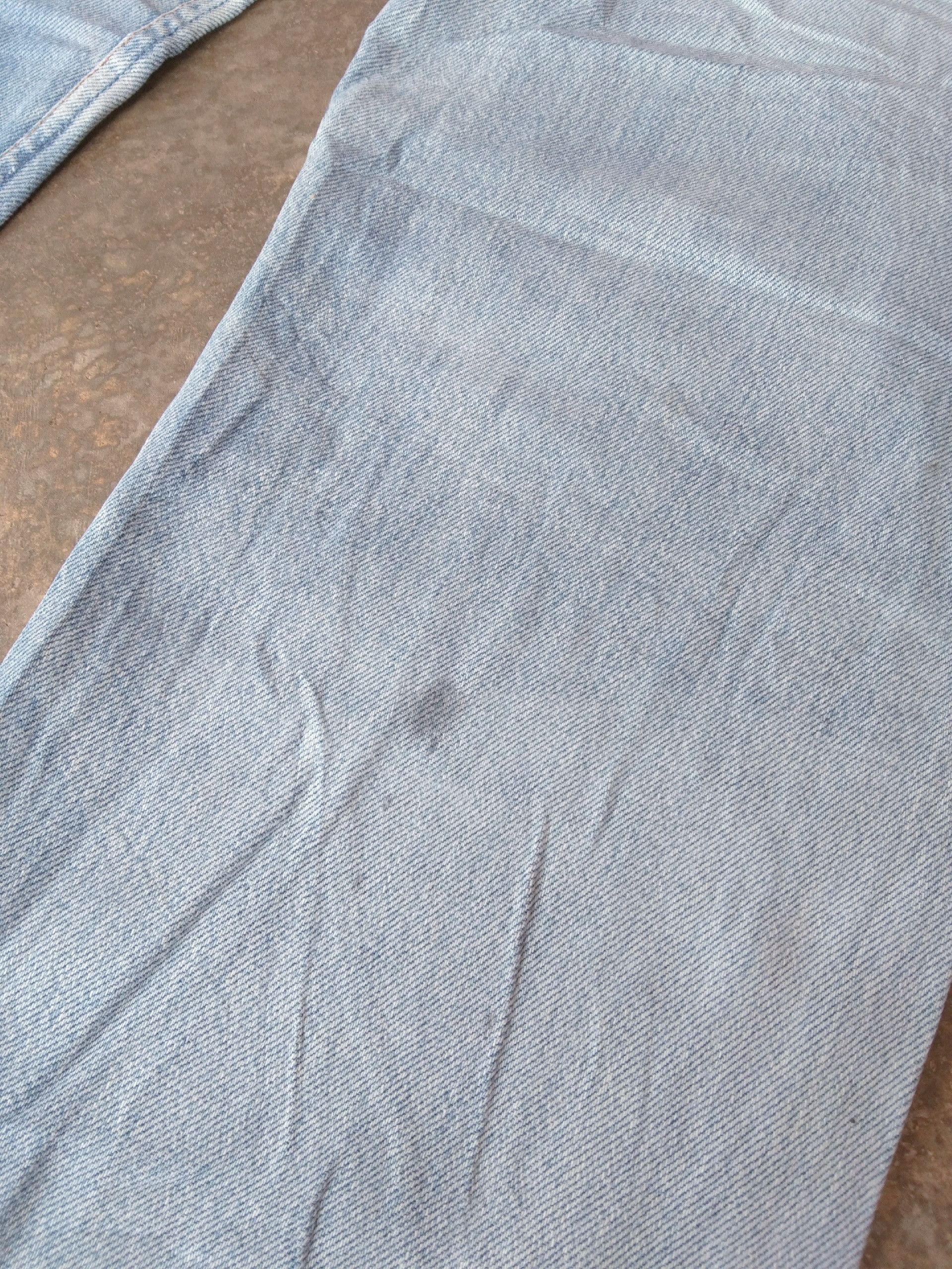 Levi's × Vintage 90s Vintage Levis 501 Made In USA Distressed Jeans 34x34 Size US 34 / EU 50 - 4 Thumbnail