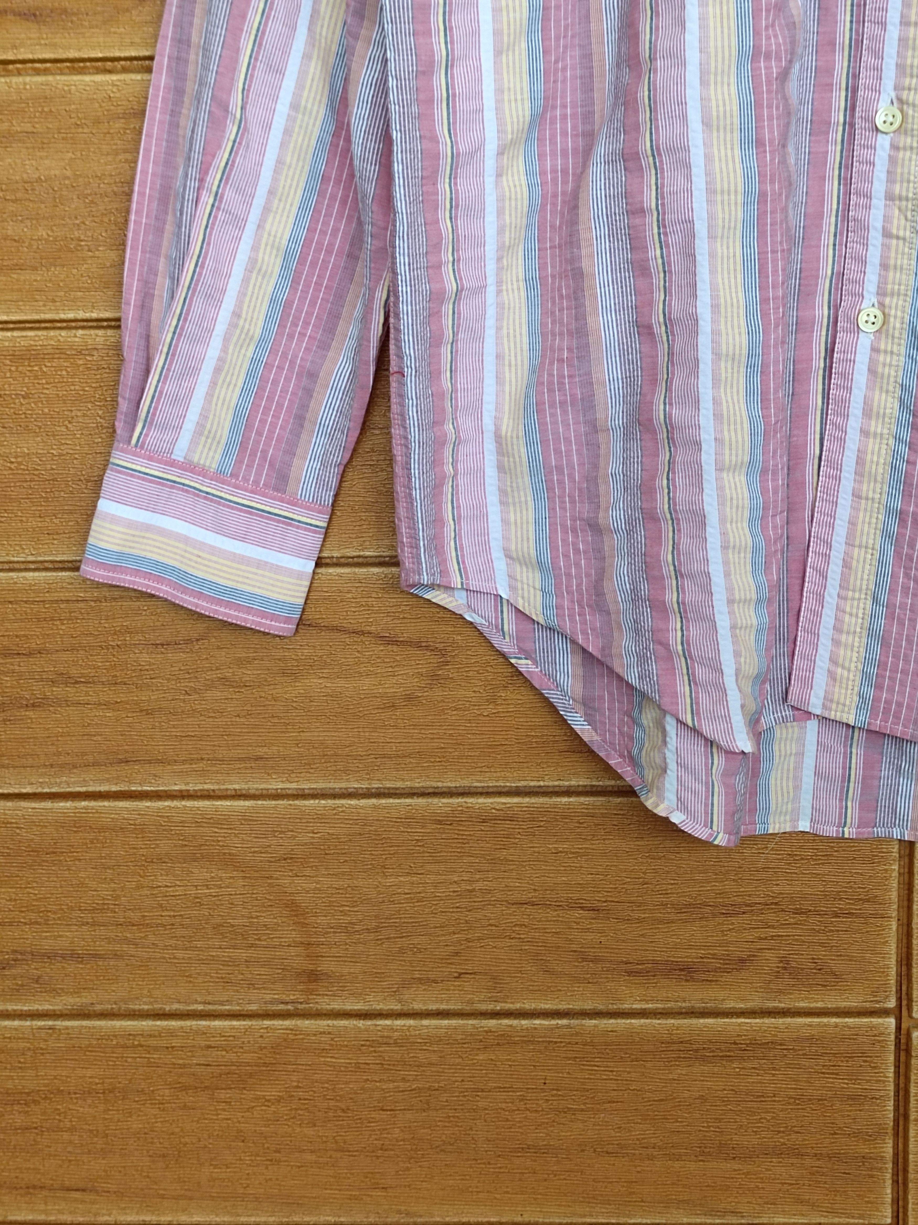 Roberta di Camerino ROBERTA DI CAMERINO Multicolor Striped Button Down Shirt Size US M / EU 48-50 / 2 - 6 Thumbnail