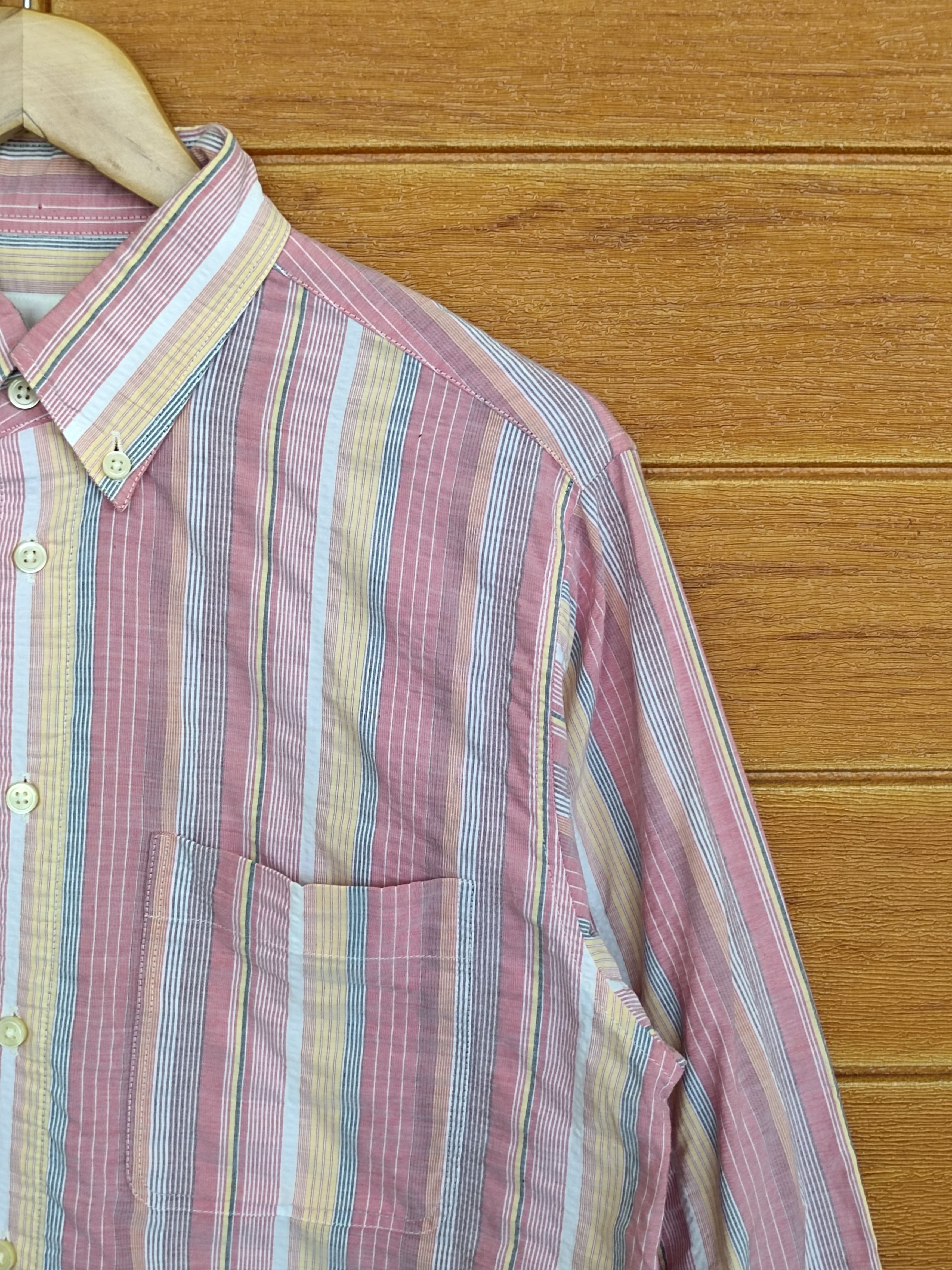 Roberta di Camerino ROBERTA DI CAMERINO Multicolor Striped Button Down Shirt Size US M / EU 48-50 / 2 - 3 Thumbnail