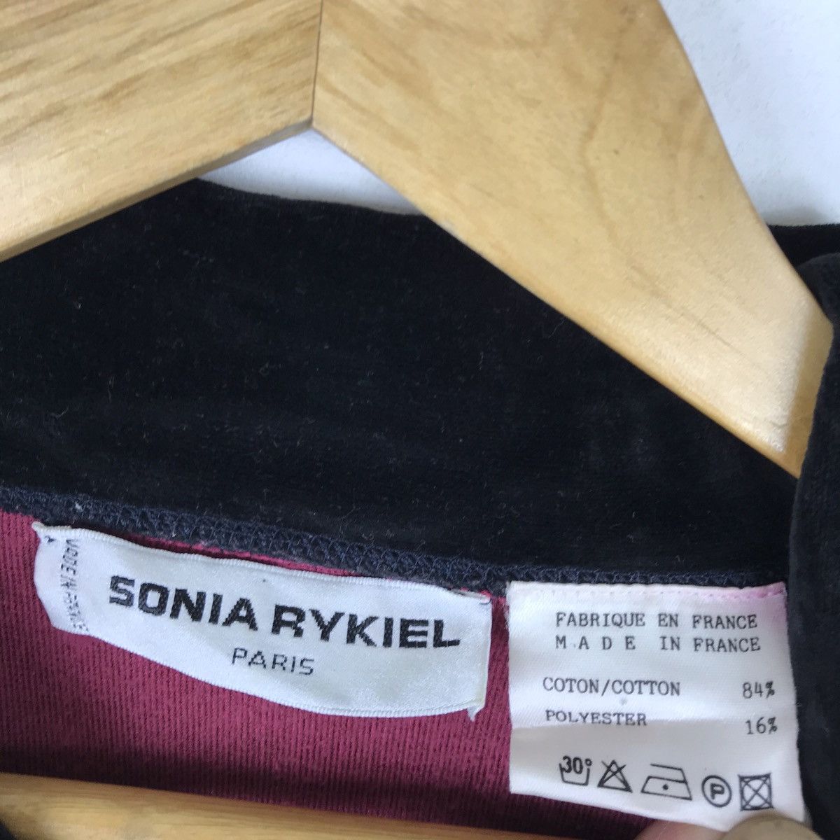Sonia Rykiel Vintage Sonia Rykiel Velvet Collared Shirt Size US S / EU 44-46 / 1 - 5 Thumbnail