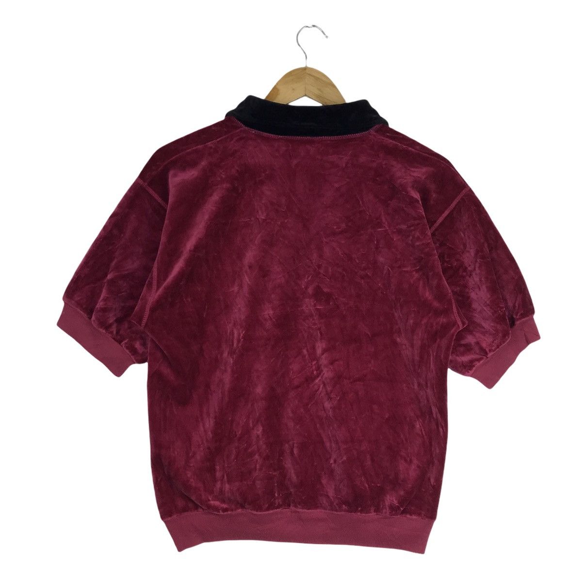 Sonia Rykiel Vintage Sonia Rykiel Velvet Collared Shirt Size US S / EU 44-46 / 1 - 7 Thumbnail
