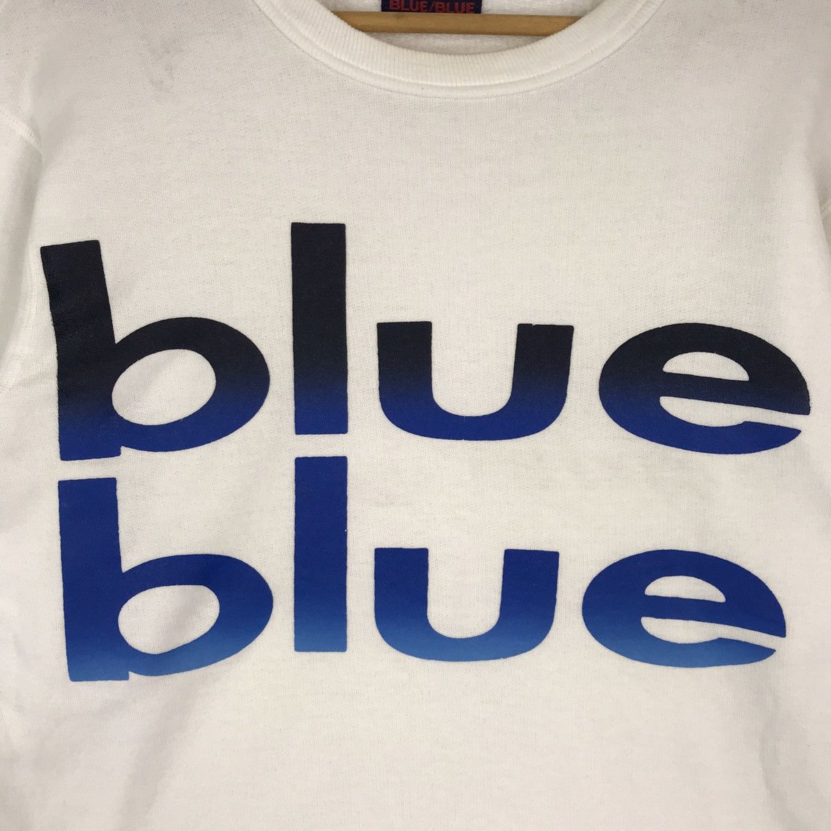Blue Blue Japan × Japanese Brand Japanese Brand Blue Blue Japan Crew Neck Long Sleeve Shirt Size US L / EU 52-54 / 3 - 2 Thumbnail