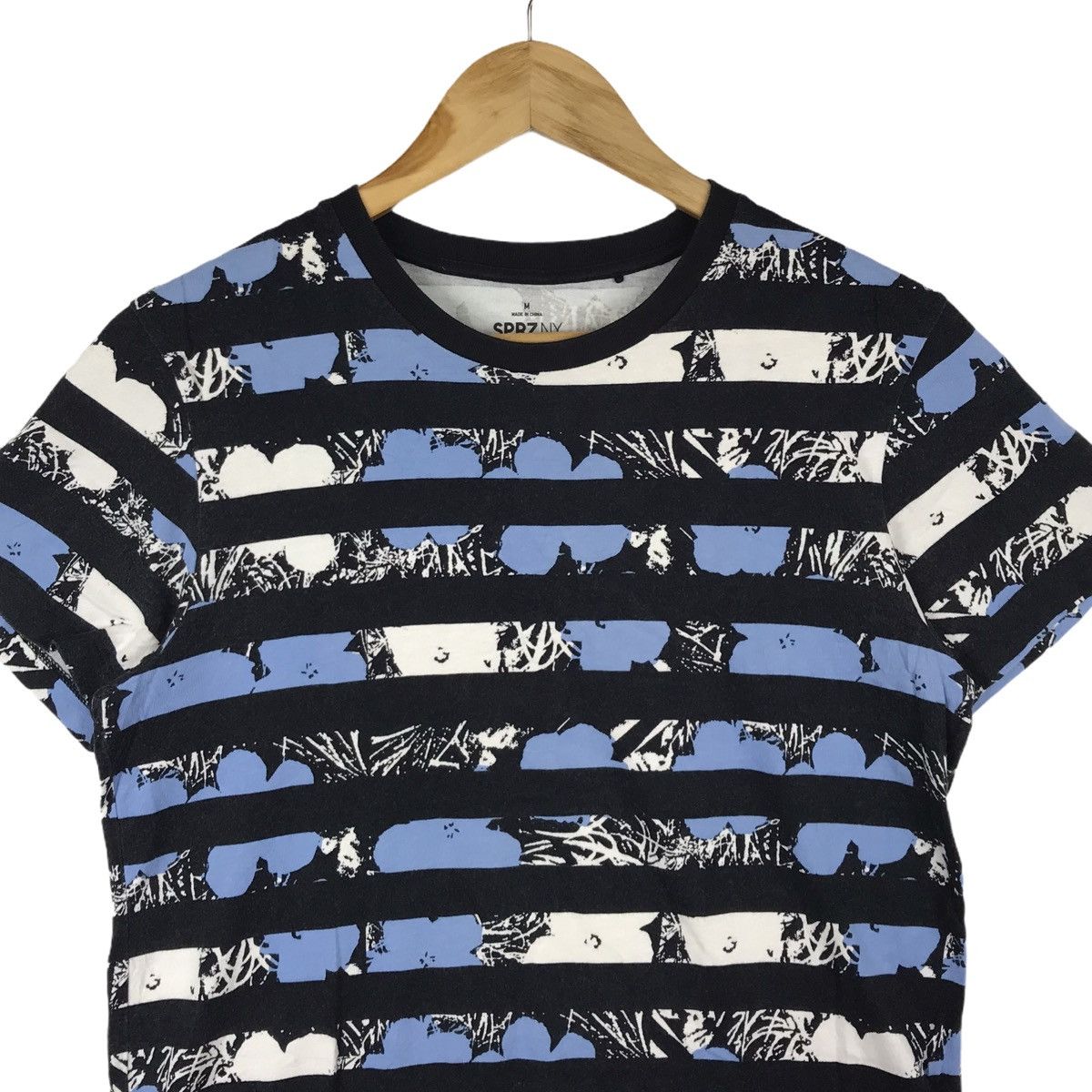Andy Warhol × Uniqlo Uniqlo X Andy Warhol Stripe Pop Art Shirt Size US M / EU 48-50 / 2 - 2 Thumbnail