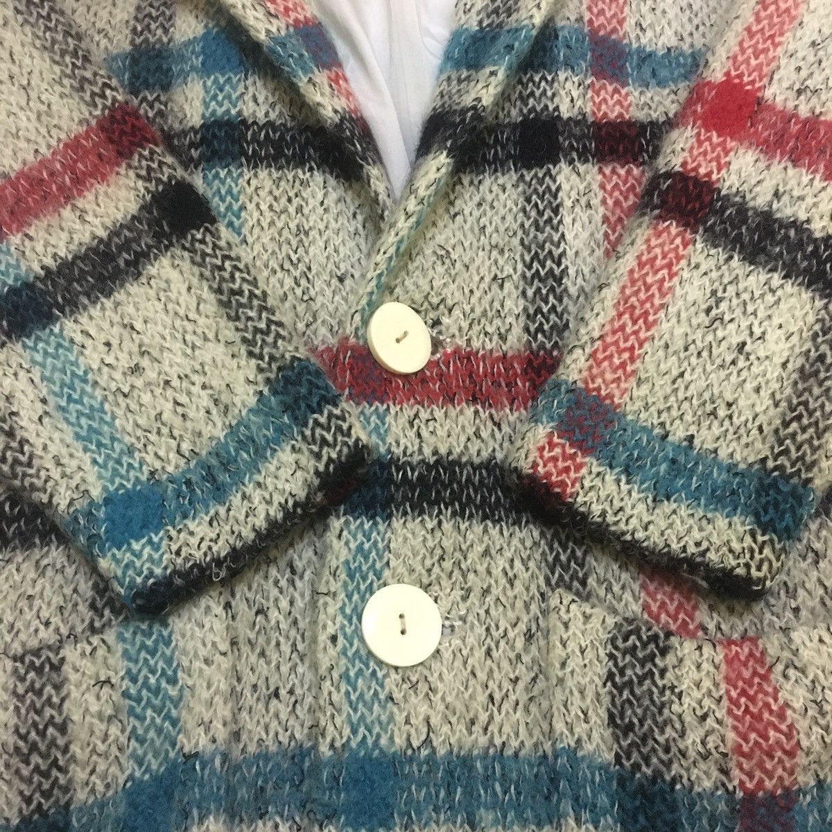 Andreluciano Andre Luciano Wool Knit Tartan Trench Size US M / EU 48-50 / 2 - 6 Thumbnail