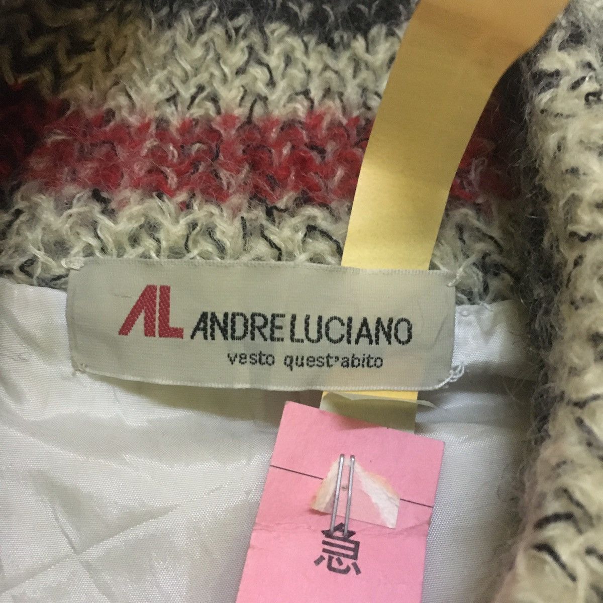 Andreluciano Andre Luciano Wool Knit Tartan Trench Size US M / EU 48-50 / 2 - 8 Thumbnail