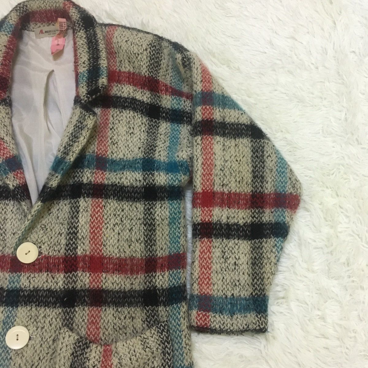 Andreluciano Andre Luciano Wool Knit Tartan Trench Size US M / EU 48-50 / 2 - 3 Thumbnail