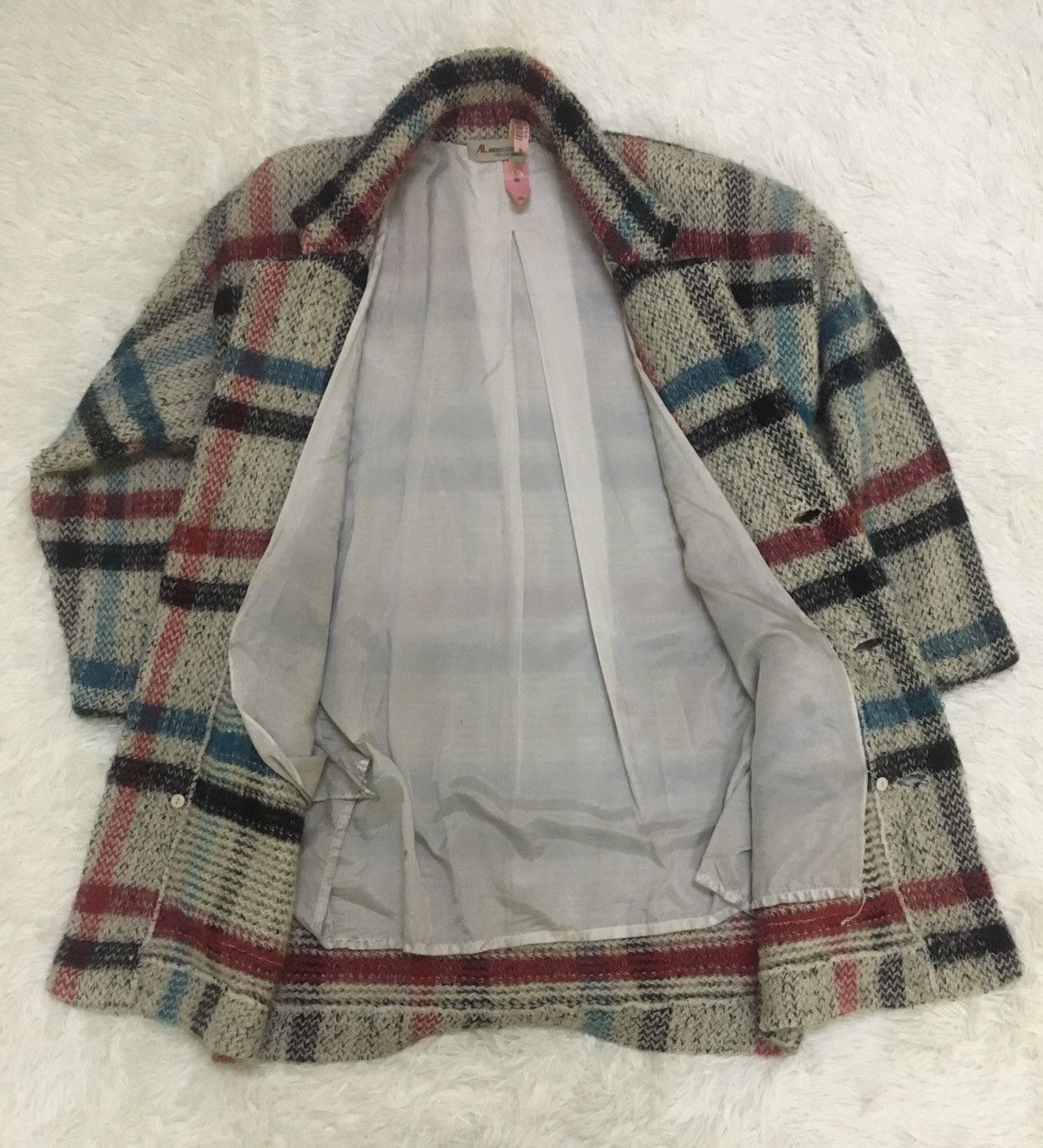 Andreluciano Andre Luciano Wool Knit Tartan Trench Size US M / EU 48-50 / 2 - 7 Thumbnail