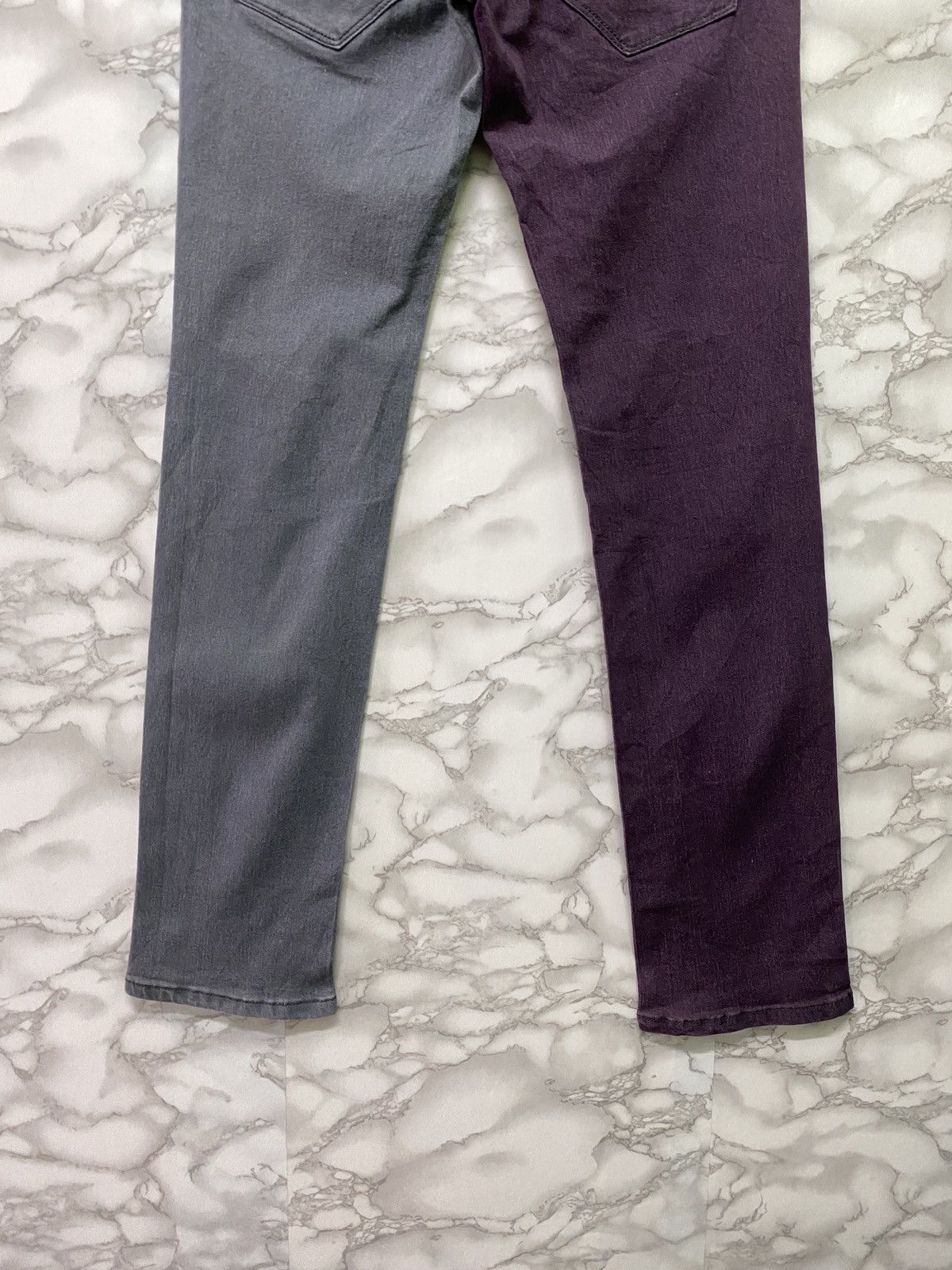 Designer × Japanese Brand THW By TRASHBOX HYBRID Zipper Low Rise Skinny Pants Size US 30 / EU 46 - 12 Thumbnail