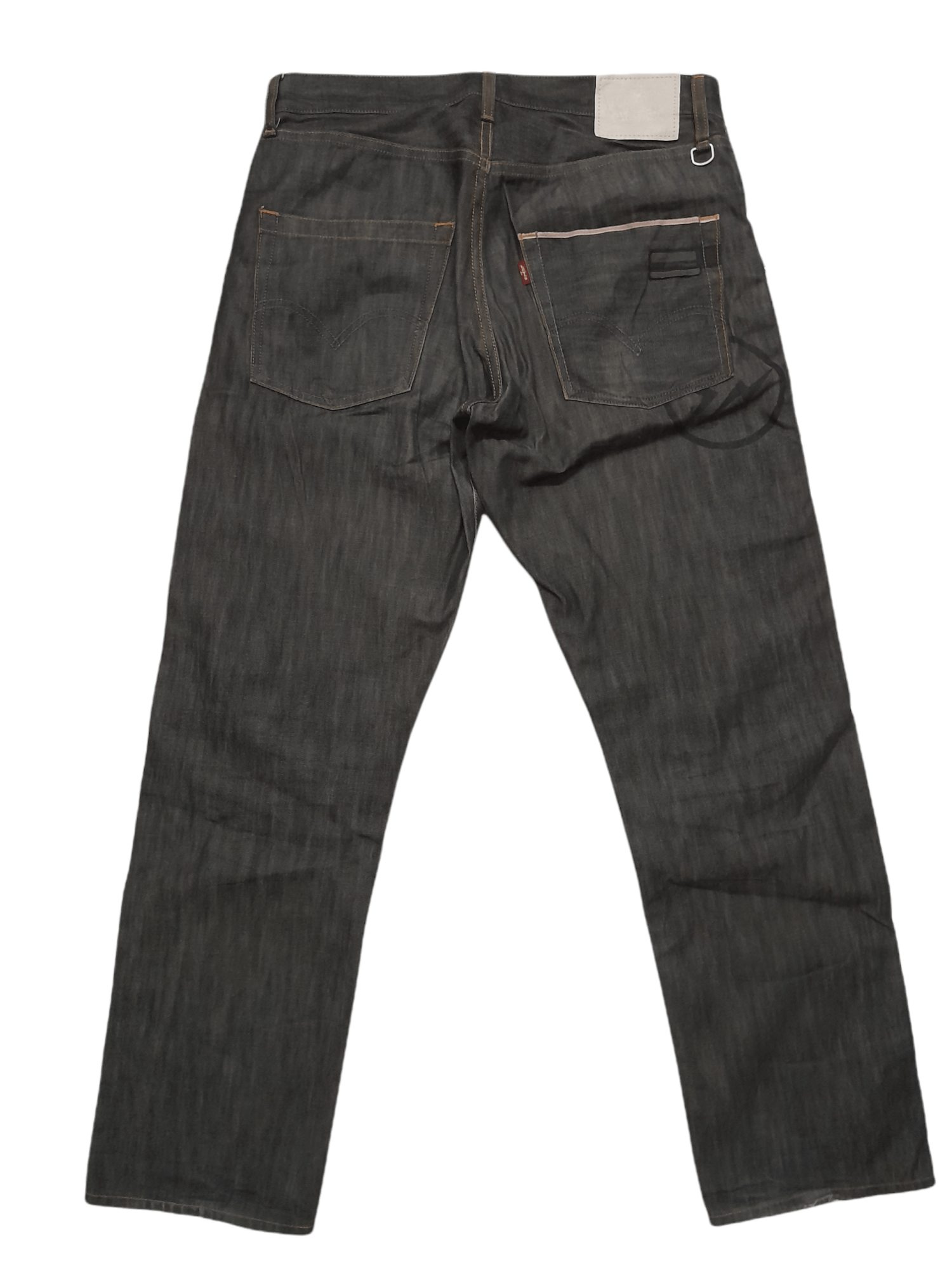 Image of Levis Fenom Fragment Design 5 Star Hiroshi Fujiwara (D817) in Black Gray, Men's (Size 33)