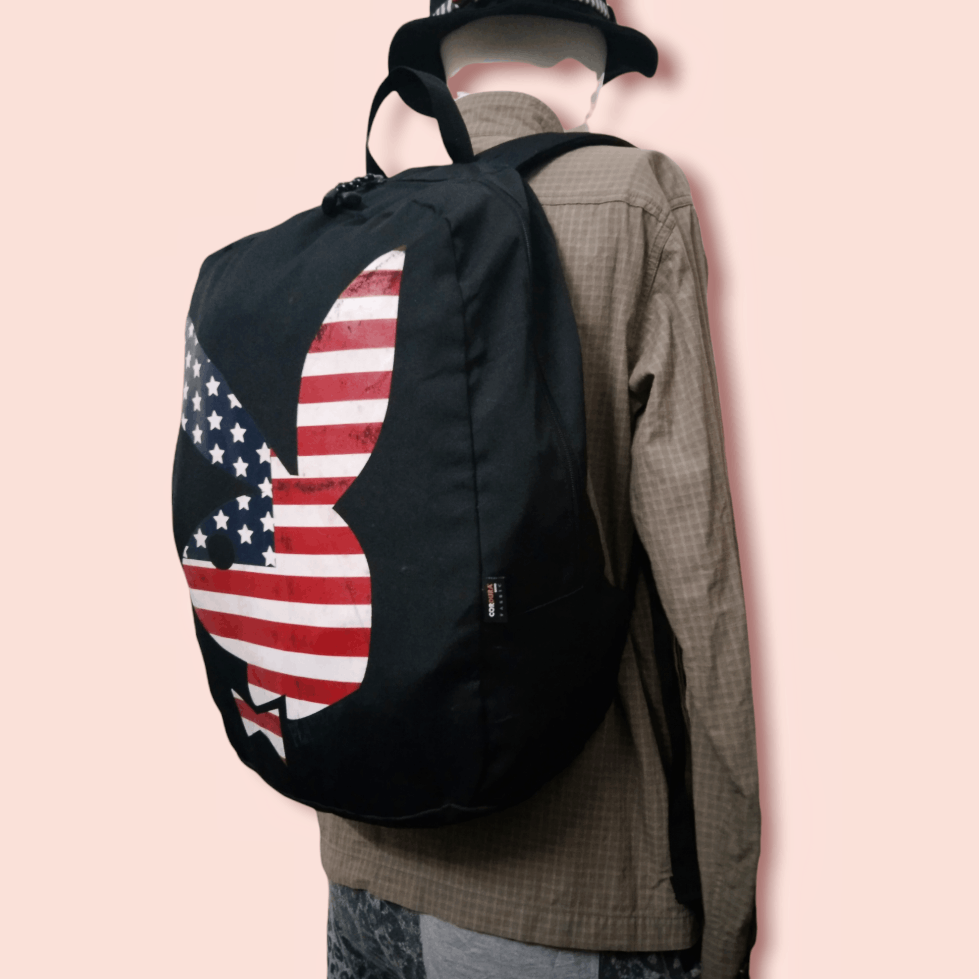 Playboy PLAYBOY X CORDURA FABRIC US FLAG BIG BUNNY LOGO BACKPACK Size ONE SIZE - 5 Thumbnail
