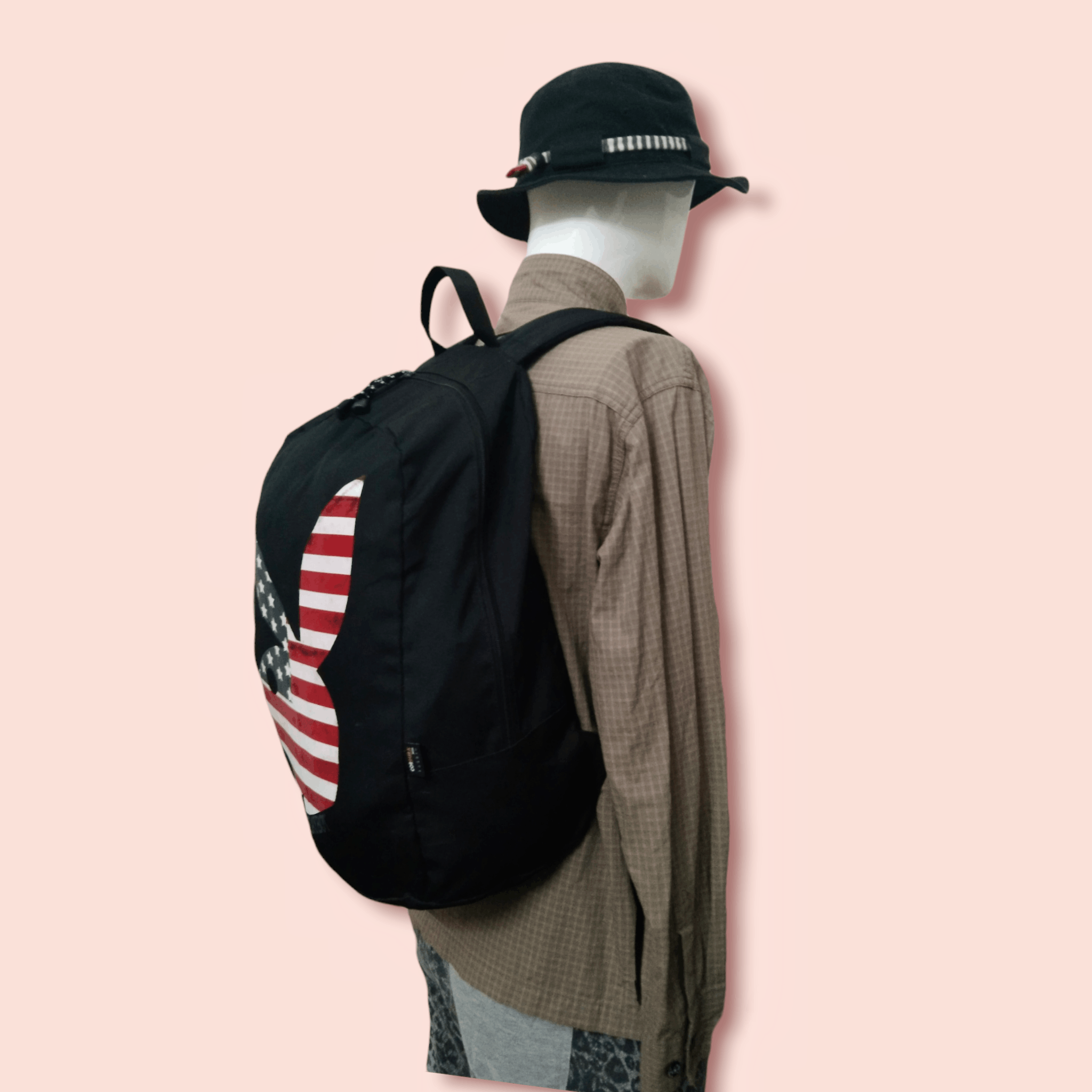 Playboy PLAYBOY X CORDURA FABRIC US FLAG BIG BUNNY LOGO BACKPACK Size ONE SIZE - 6 Thumbnail