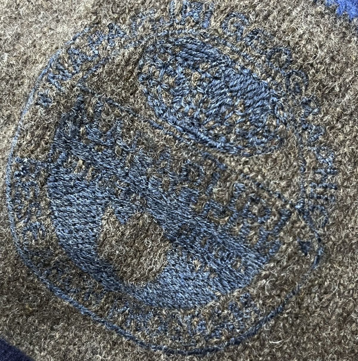 Napapijri FYE 90's! NAPAPIJRI Patchwork Wool Scarf Muffler Size ONE SIZE - 8 Thumbnail