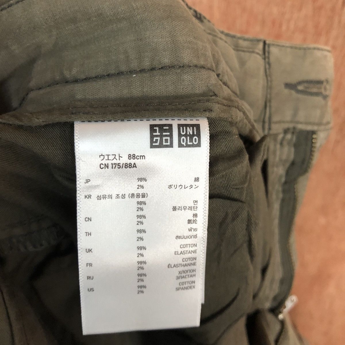 Japanese Brand × Uniqlo Uniqlo Grey Multipocket Cargo Pants #c834 Size US 34 / EU 50 - 12 Thumbnail