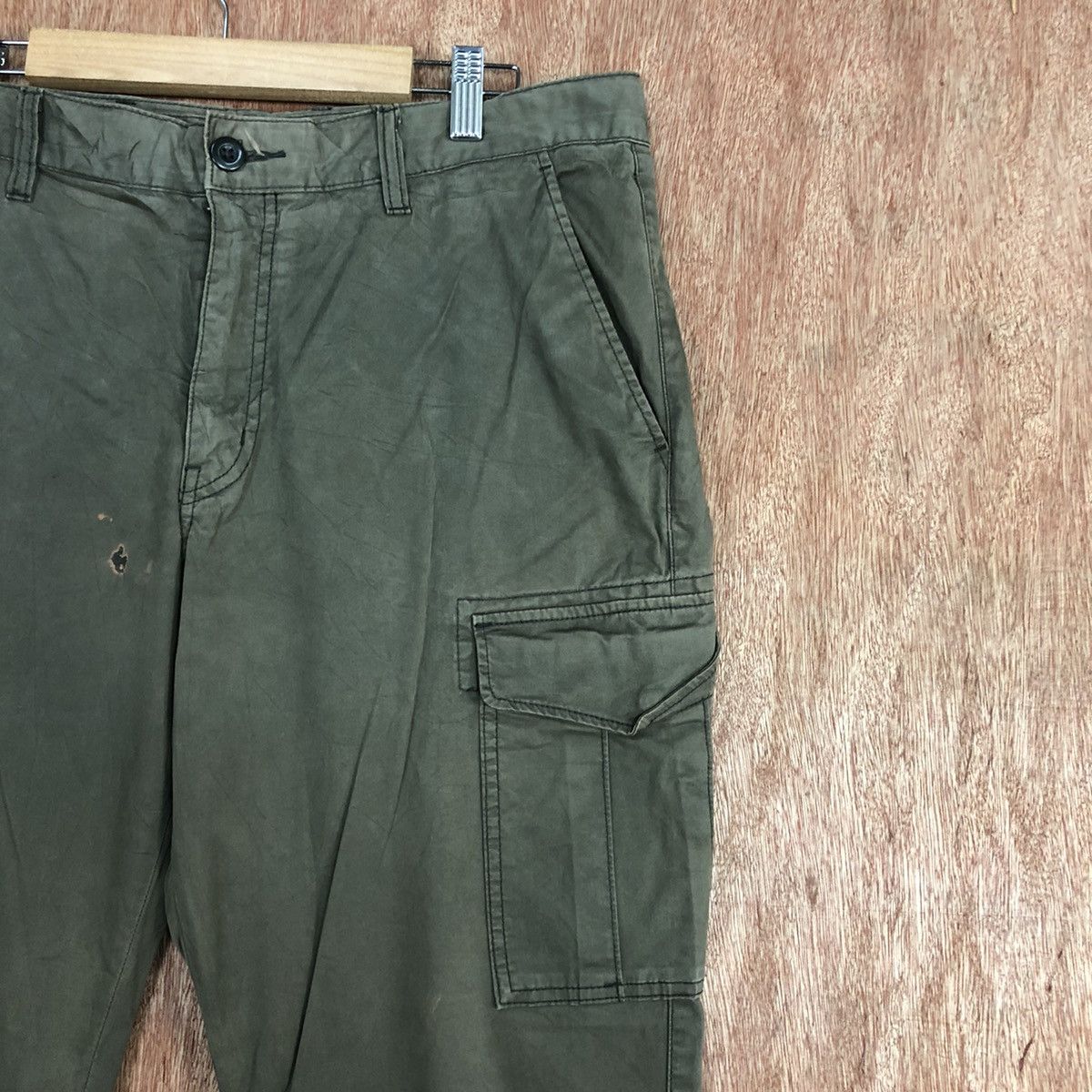 Japanese Brand × Uniqlo Uniqlo Grey Multipocket Cargo Pants #c834 Size US 34 / EU 50 - 4 Thumbnail
