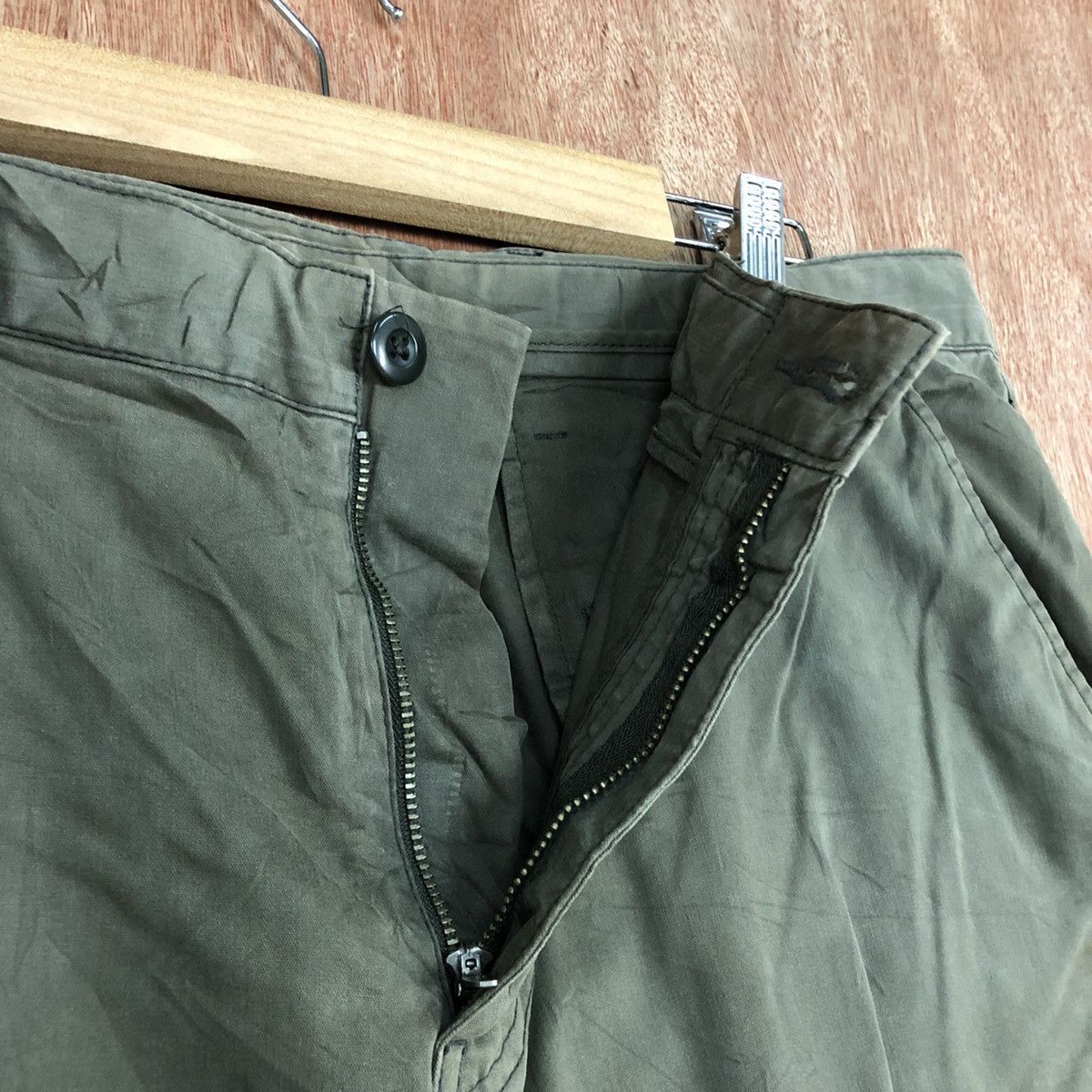Japanese Brand × Uniqlo Uniqlo Grey Multipocket Cargo Pants #c834 Size US 34 / EU 50 - 7 Thumbnail