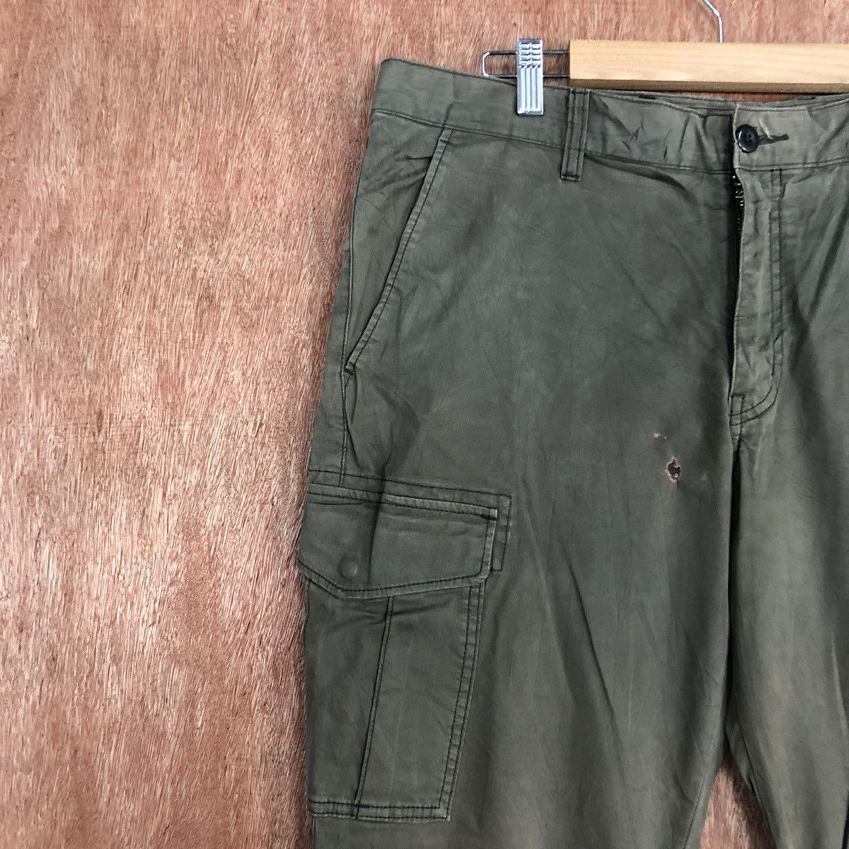 Japanese Brand × Uniqlo Uniqlo Grey Multipocket Cargo Pants #c834 Size US 34 / EU 50 - 5 Thumbnail