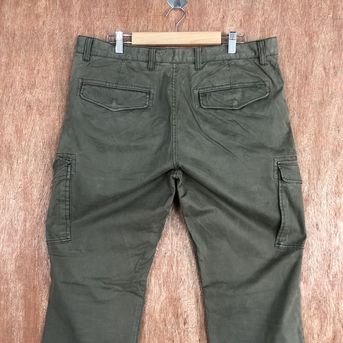 Japanese Brand × Uniqlo Uniqlo Grey Multipocket Cargo Pants #c834 Size US 34 / EU 50 - 10 Thumbnail