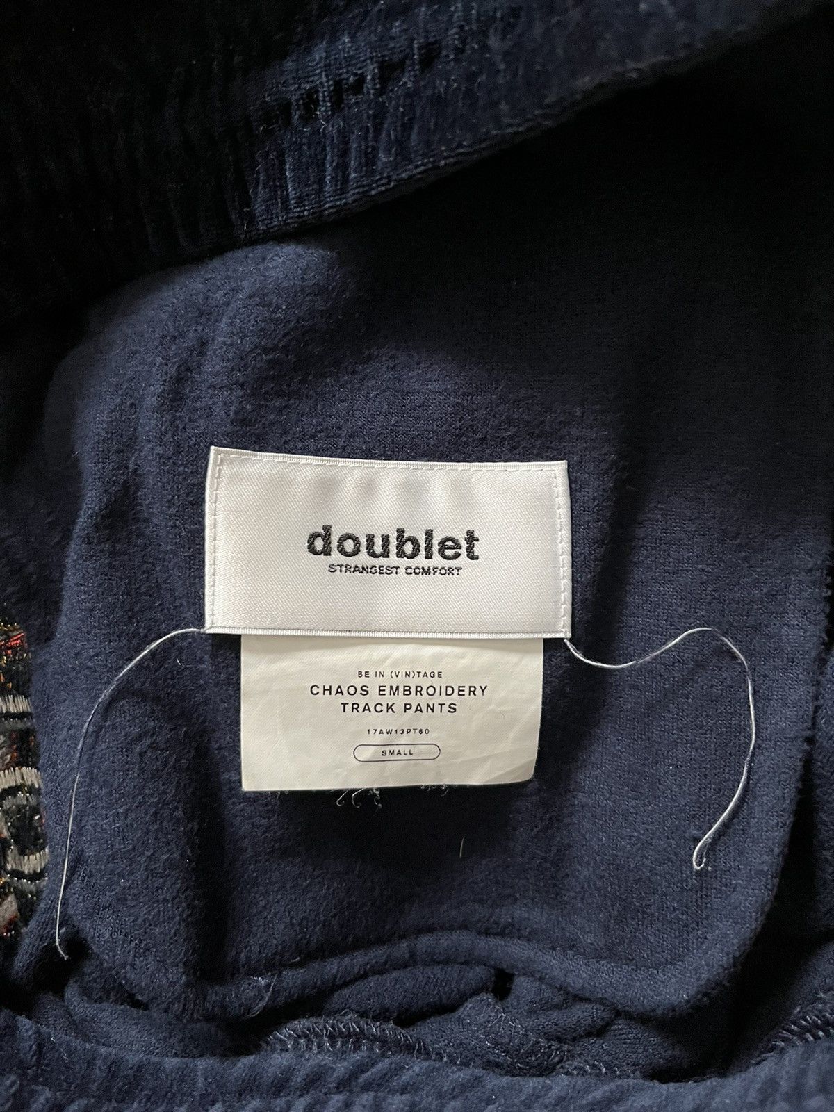 Doublet Doublet chaos velour track pants travis Scott archive Size US 30 / EU 46 - 4 Thumbnail