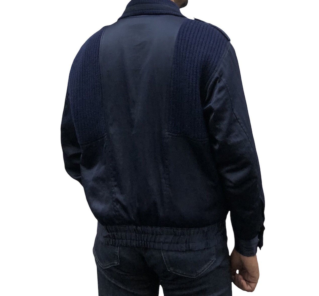 Playboy Vintage Playboy Rabbit head mix knitted bomber jacket Size US S / EU 44-46 / 1 - 4 Thumbnail