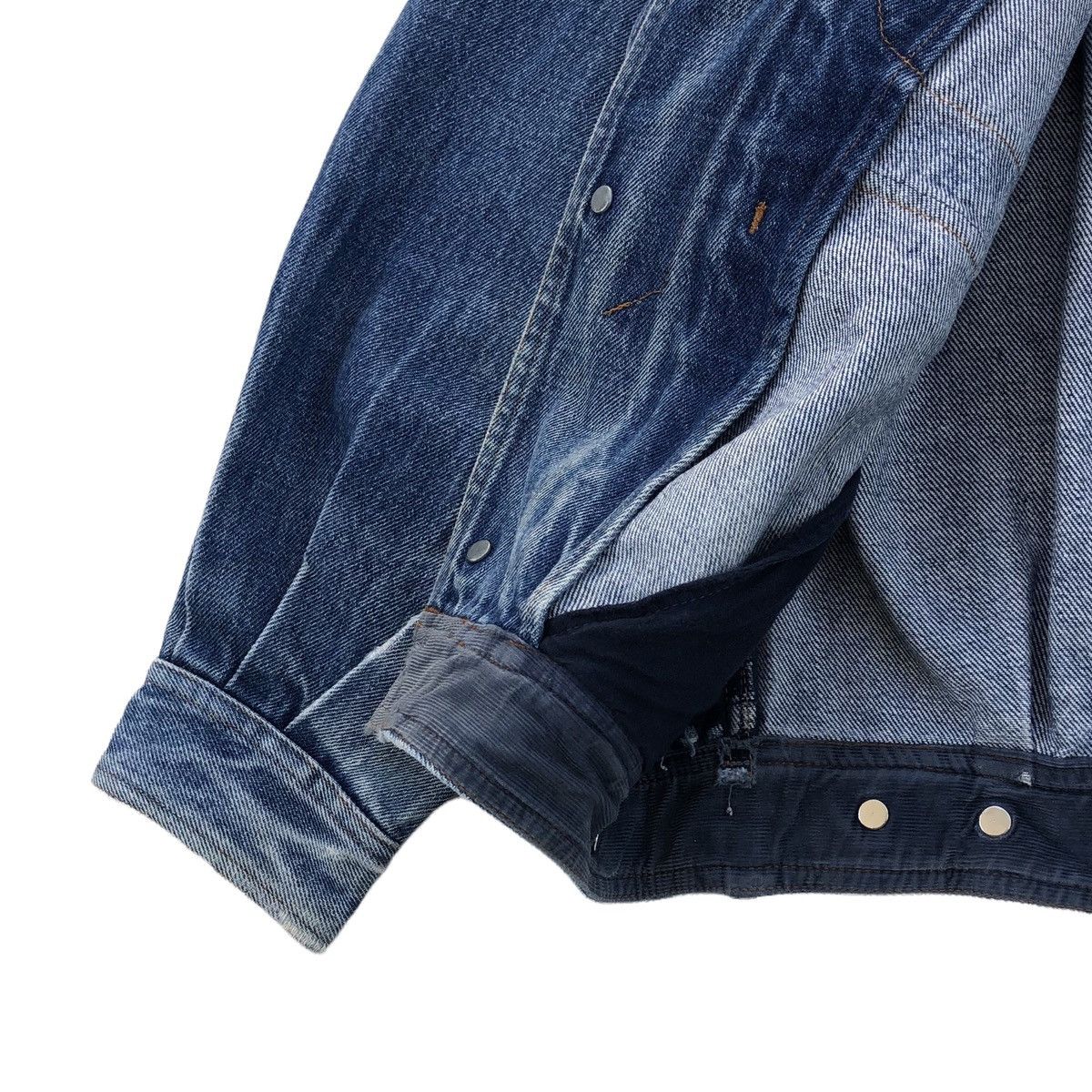 Vintage Vintage 90s Papas Cargo Pocket Denim Jacket Size US M / EU 48-50 / 2 - 15 Thumbnail