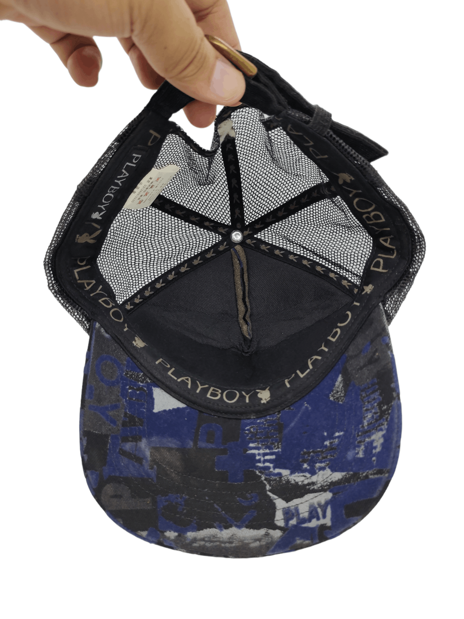 Playboy Vintage Playboys Fullprint Snapback Cap Hat Adjustable Size ONE SIZE - 6 Thumbnail
