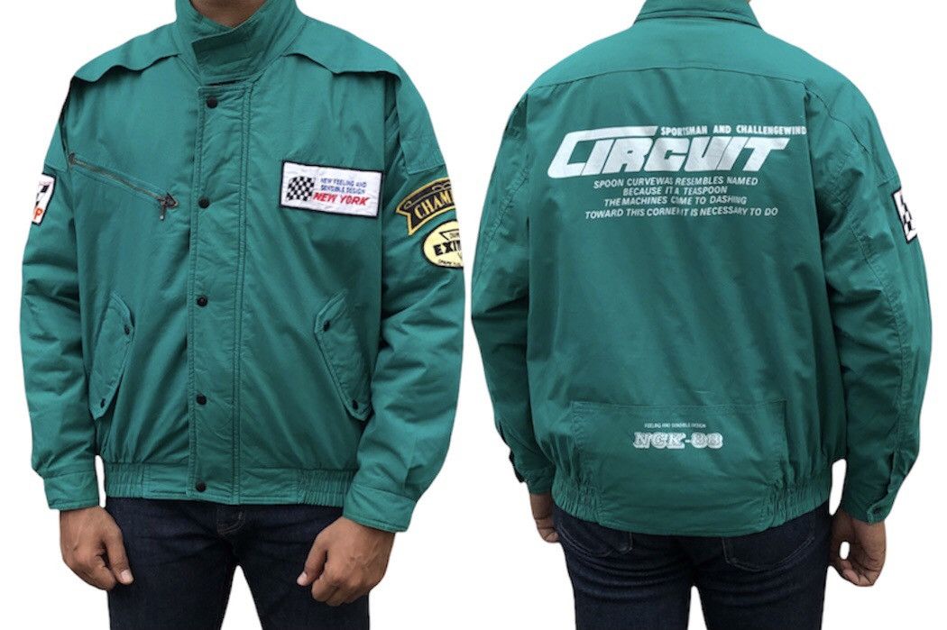 Vintage VTG Sports Specialties By Dormelson Racing Bomber Jacket Size US L / EU 52-54 / 3 - 1 Thumbnail