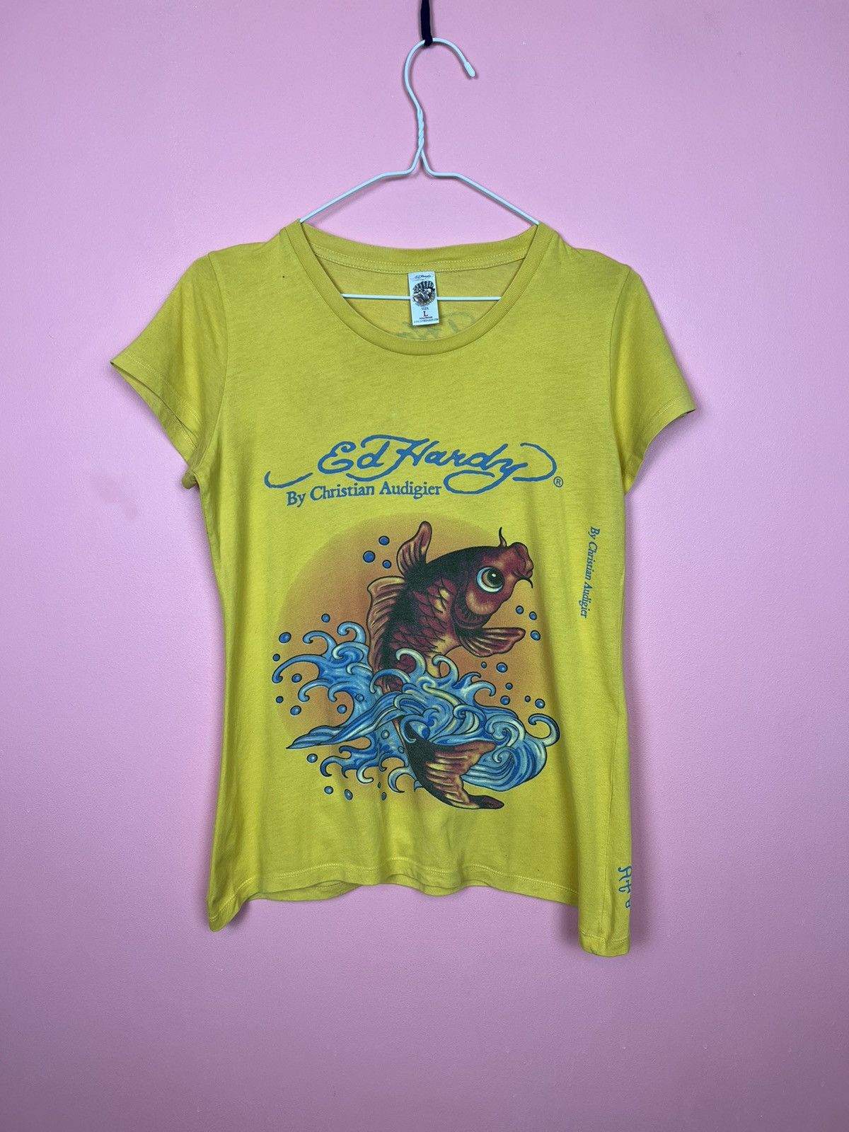 Ed Hardy Ed hardy x christian audigier casual tee shirt Size L / US 10 / IT 46 - 1 Thumbnail