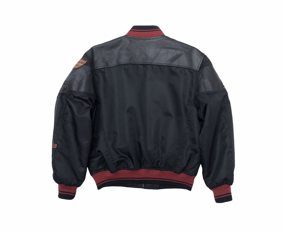 Harley Davidson Vintage 90s OG Harley Davidson Motorcycle Bombers Mix Jacket Size US M / EU 48-50 / 2 - 17 Thumbnail