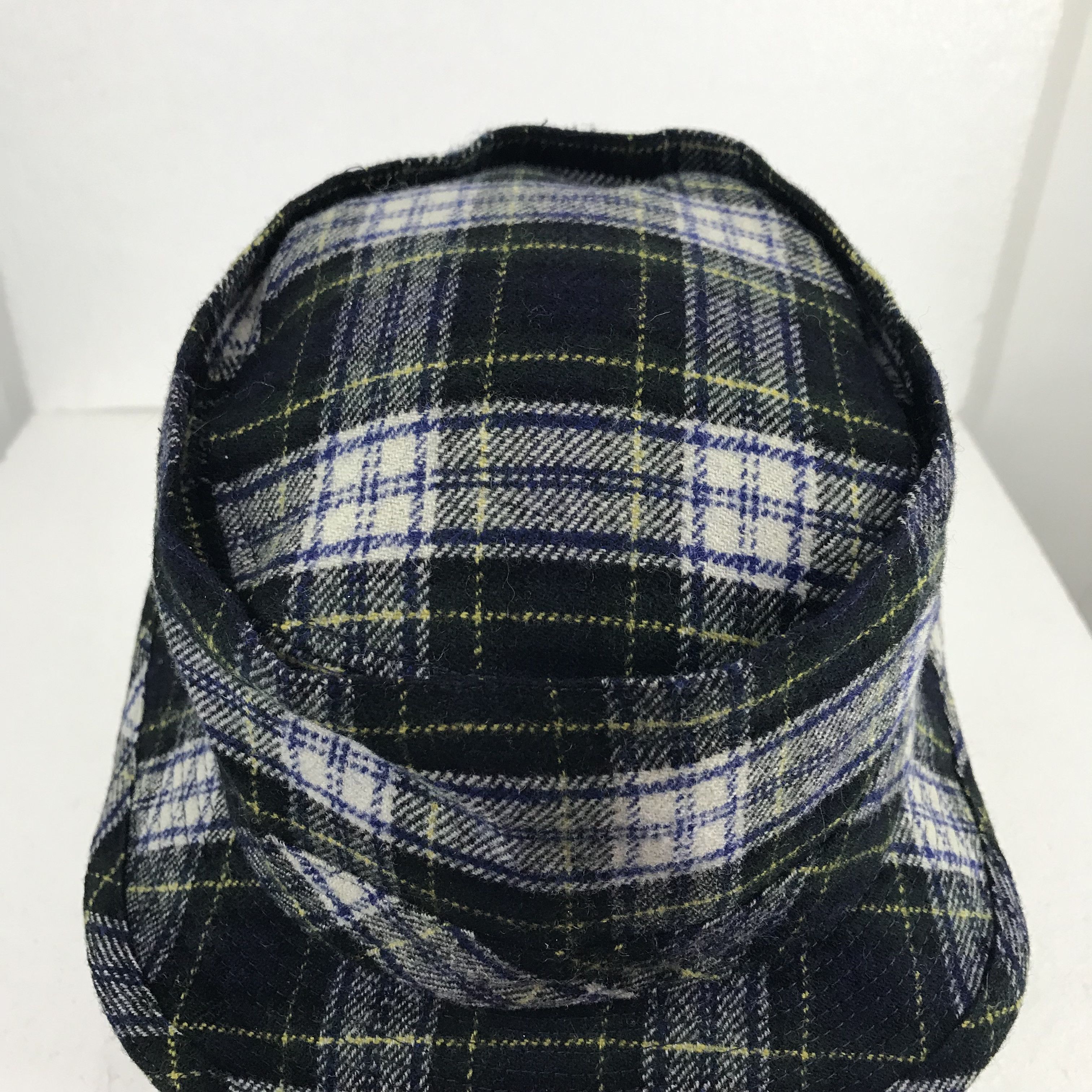 Palmer Trading Company Vintage ARNOLD PALMER Checkered Plaid Bucket Hat Size ONE SIZE - 3 Thumbnail
