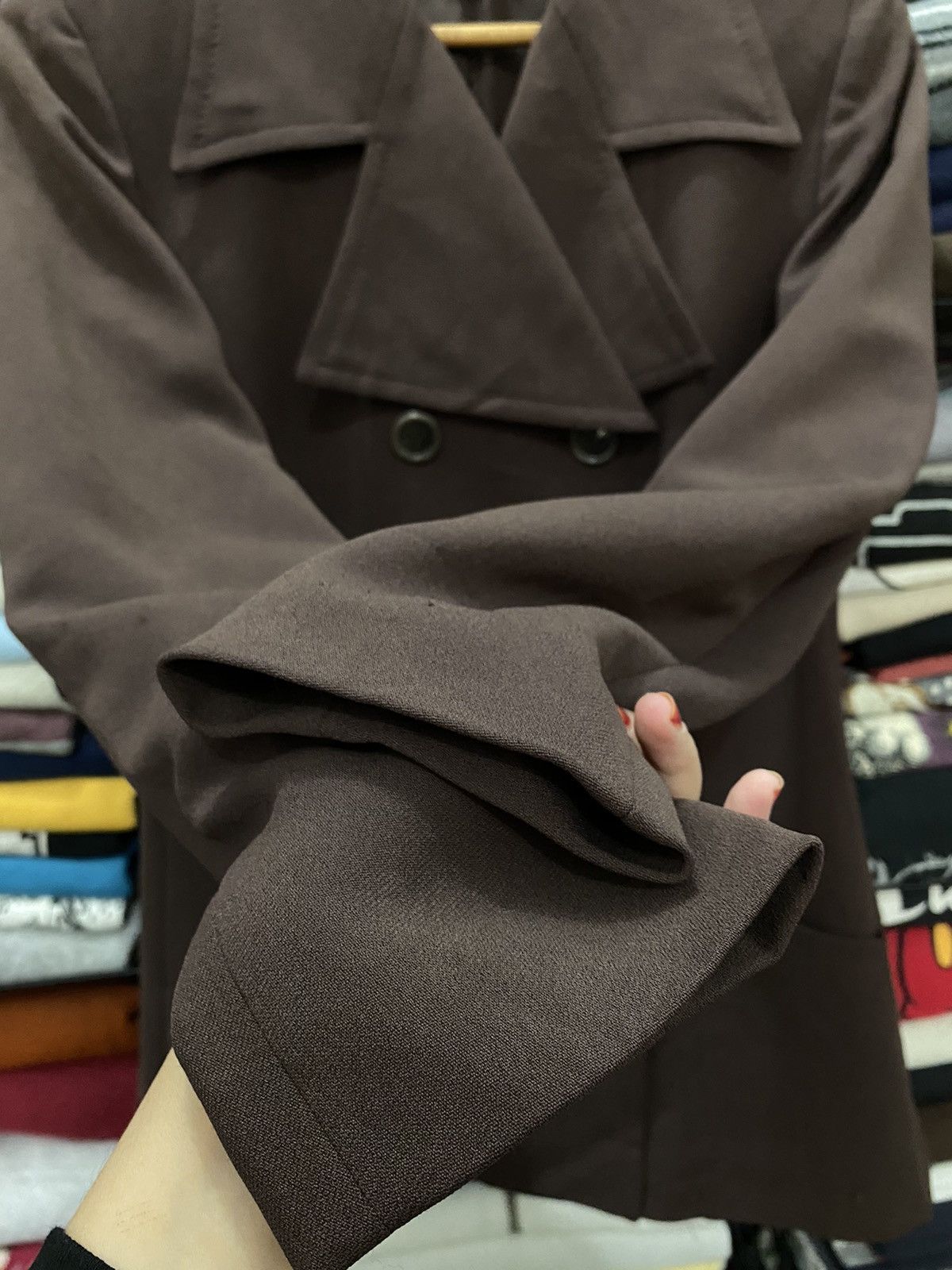 Designer × Valentino VALENTINO CARAVANI DOUBLE BREAST BROWN JACKET Size US M / EU 48-50 / 2 - 6 Thumbnail