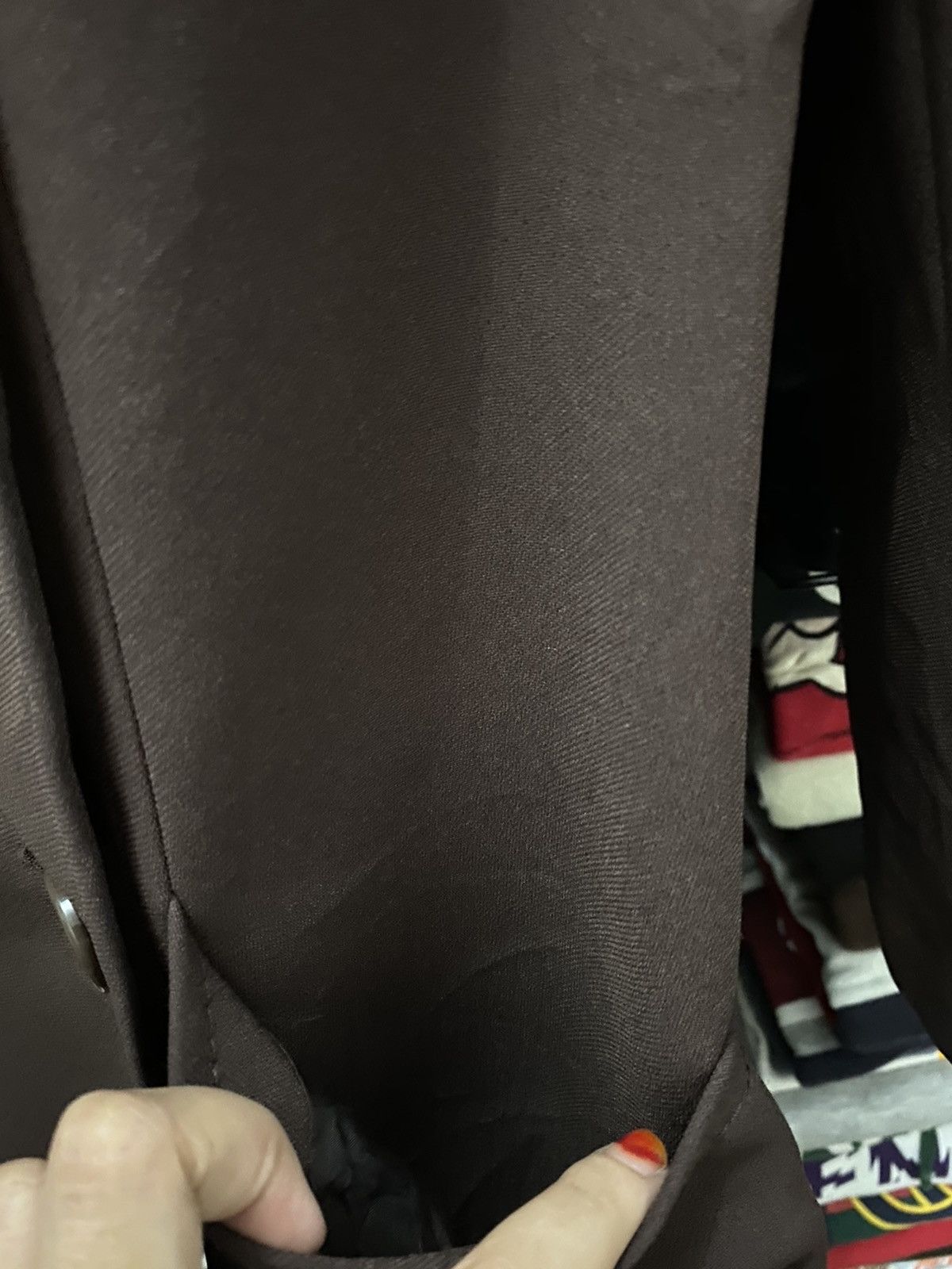 Designer × Valentino VALENTINO CARAVANI DOUBLE BREAST BROWN JACKET Size US M / EU 48-50 / 2 - 7 Thumbnail