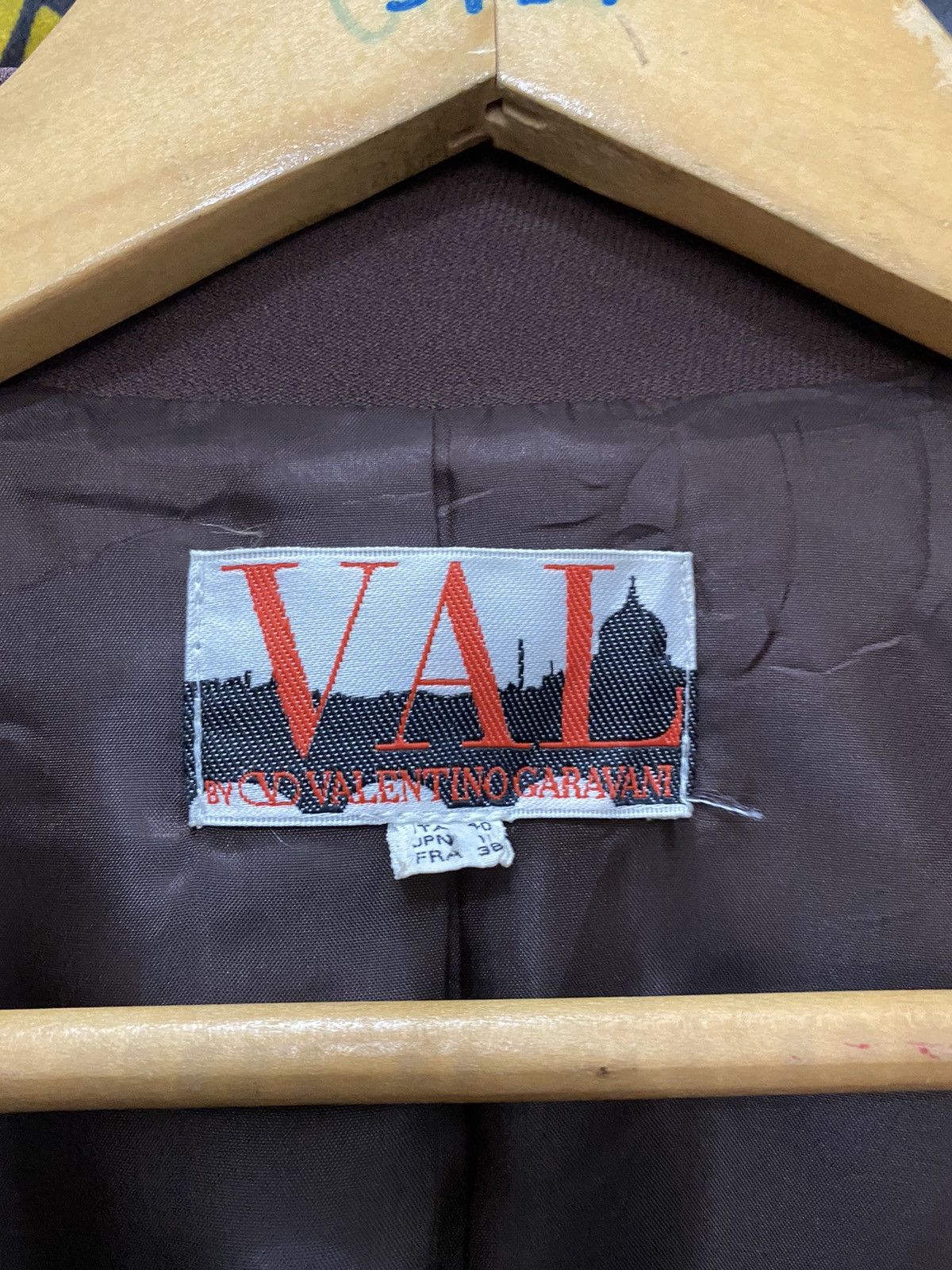 Designer × Valentino VALENTINO CARAVANI DOUBLE BREAST BROWN JACKET Size US M / EU 48-50 / 2 - 8 Thumbnail