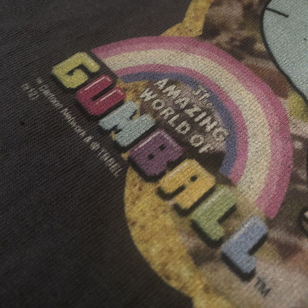 Cartoon Network Vintage Y2K The Amazing World Of Gumball Graphic Tee Shirt Size US XS / EU 42 / 0 - 4 Thumbnail