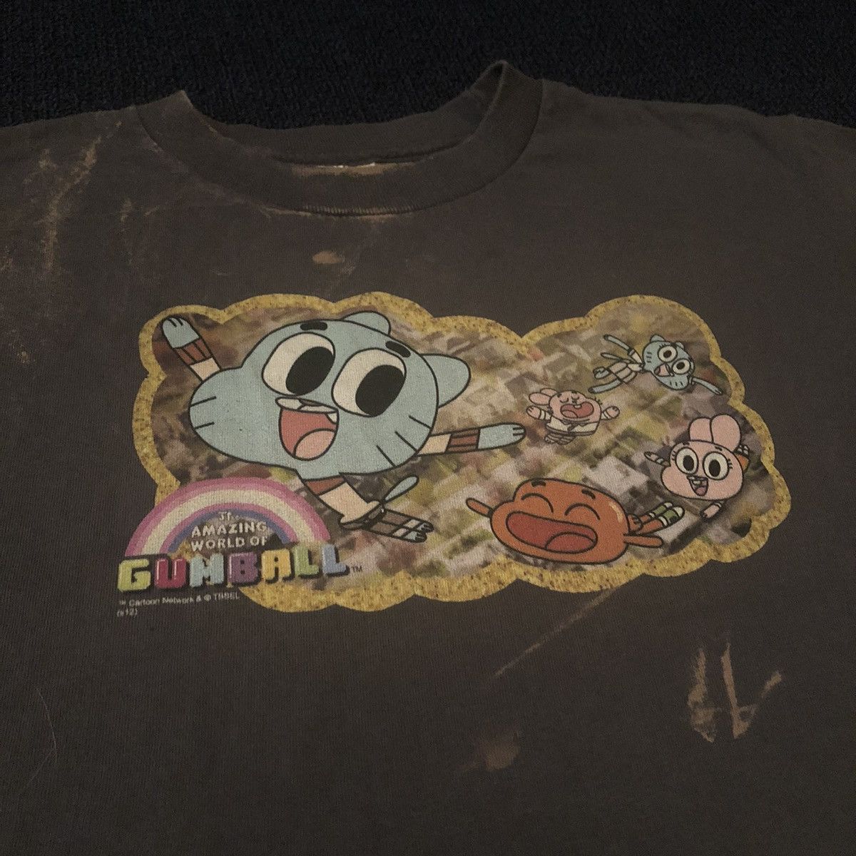 Cartoon Network Vintage Y2K The Amazing World Of Gumball Graphic Tee Shirt Size US XS / EU 42 / 0 - 1 Thumbnail