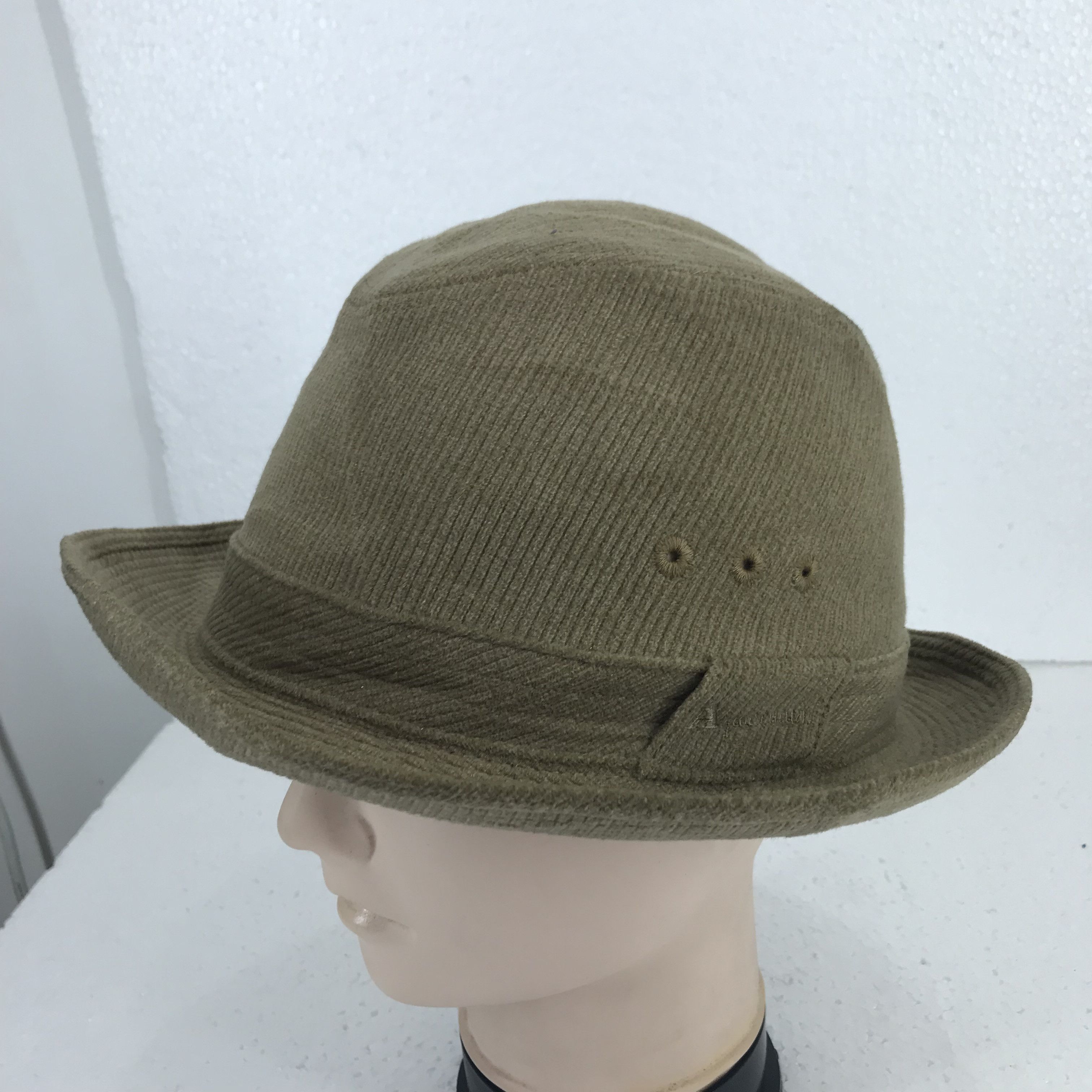 Aquascutum Aquascutum Made In Japan Fedora Hat Size ONE SIZE - 2 Thumbnail