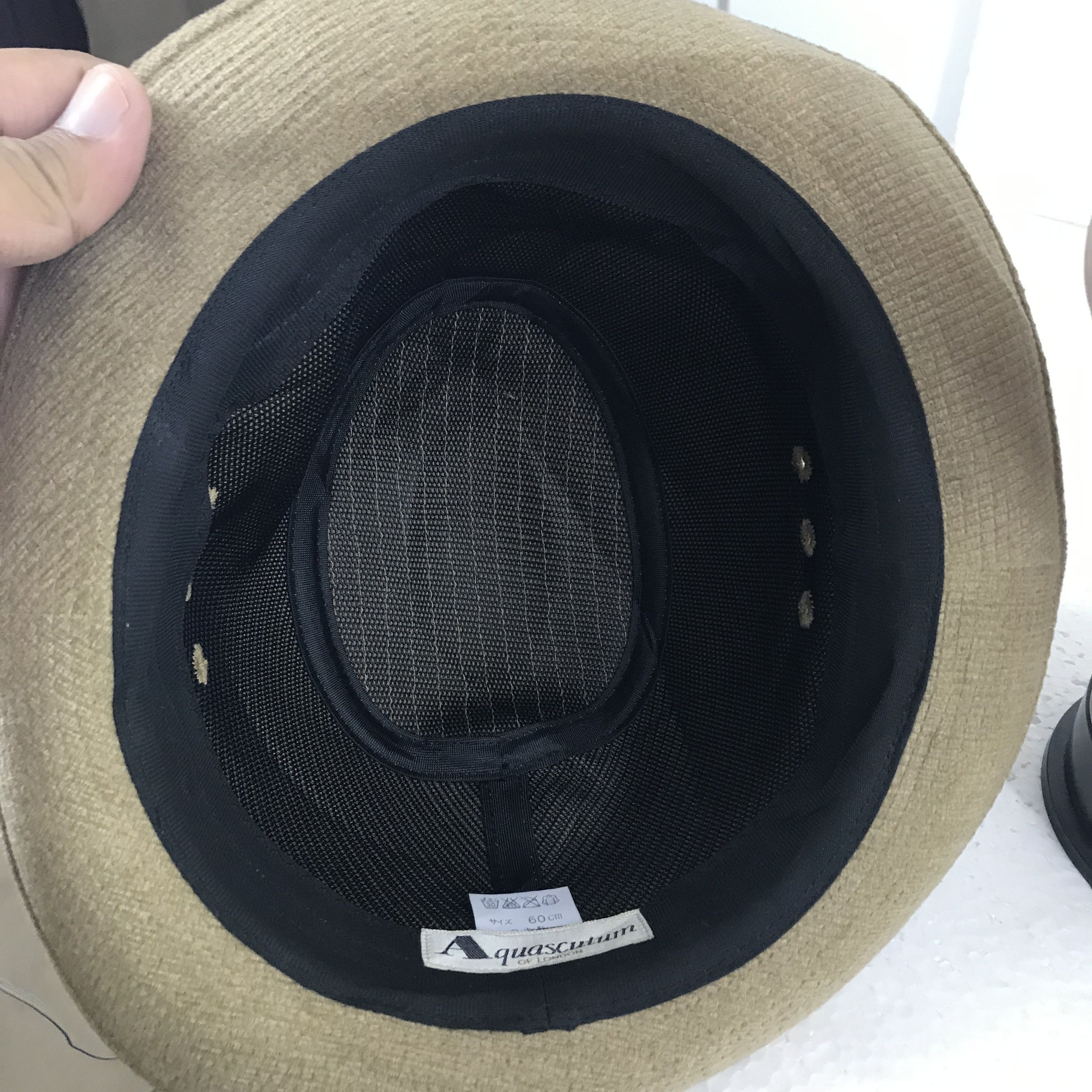 Aquascutum Aquascutum Made In Japan Fedora Hat Size ONE SIZE - 5 Thumbnail