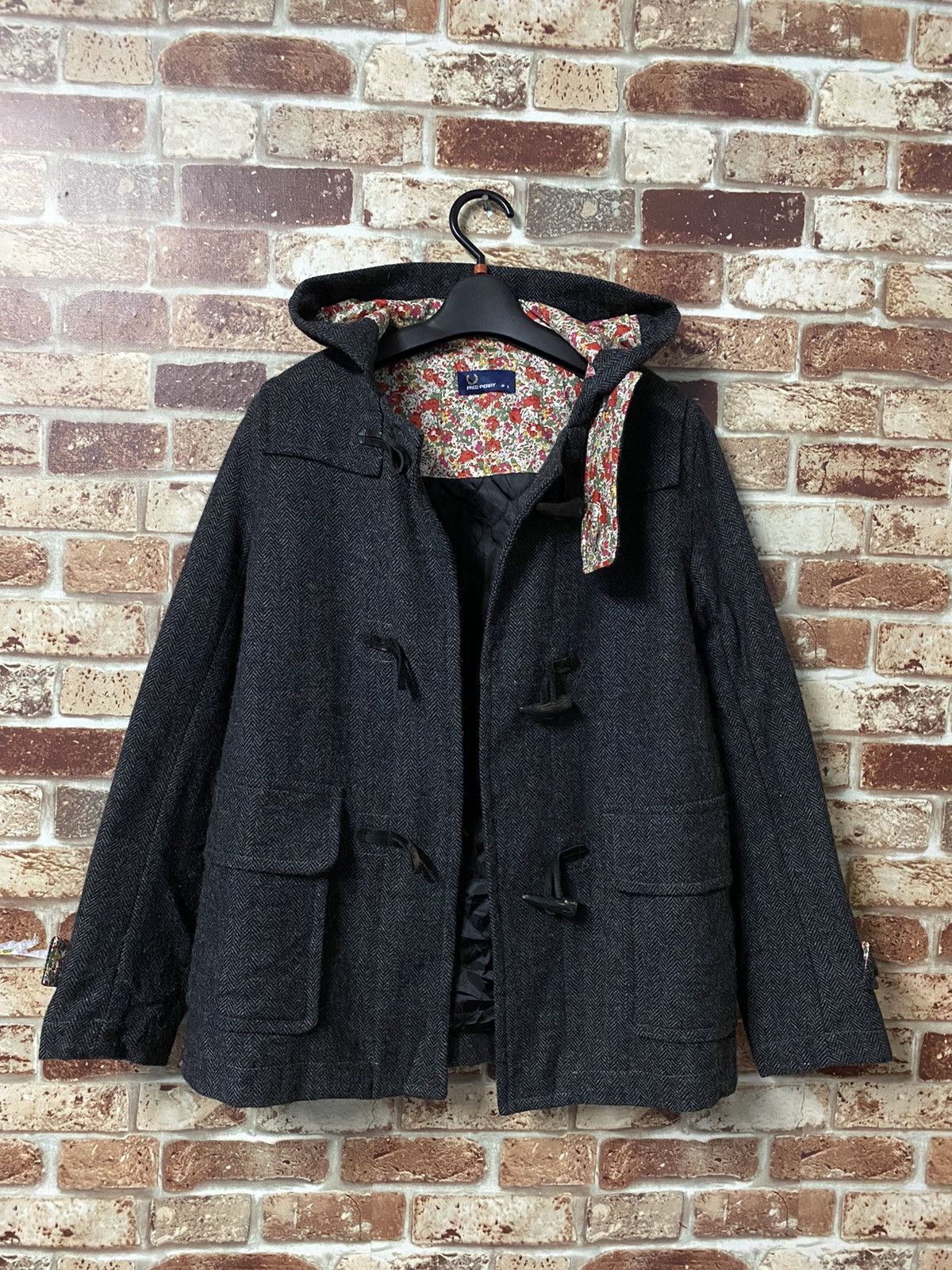 Designer × Fred Perry × Raf Simons Fred Perry Duffle Coat- GK150 Size US S / EU 44-46 / 1 - 3 Thumbnail