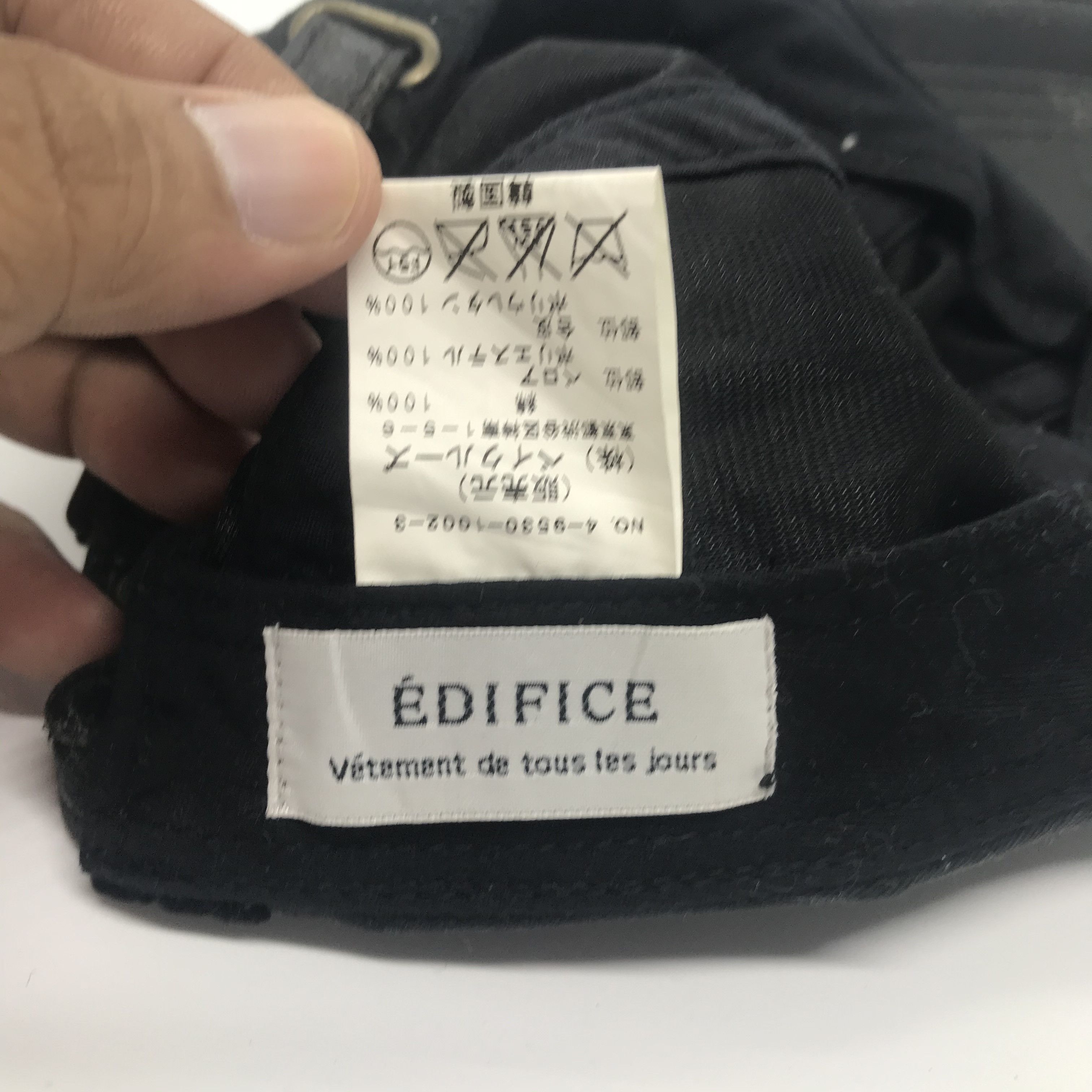 Edifice Japan Vintage EDIFICE 5 Panel Cap Size ONE SIZE - 6 Thumbnail