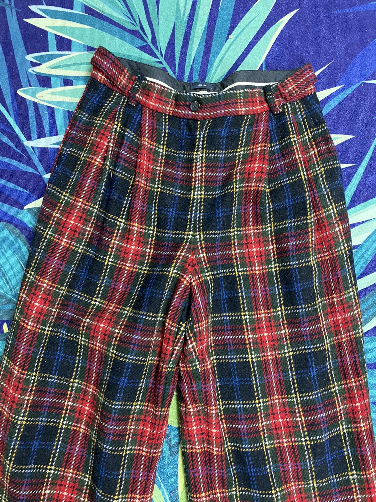 Designer × Japanese Brand LIZ CLAIBORNE NEW YORK HEPBURN WOOL PANT Size US 30 / EU 46 - 3 Thumbnail