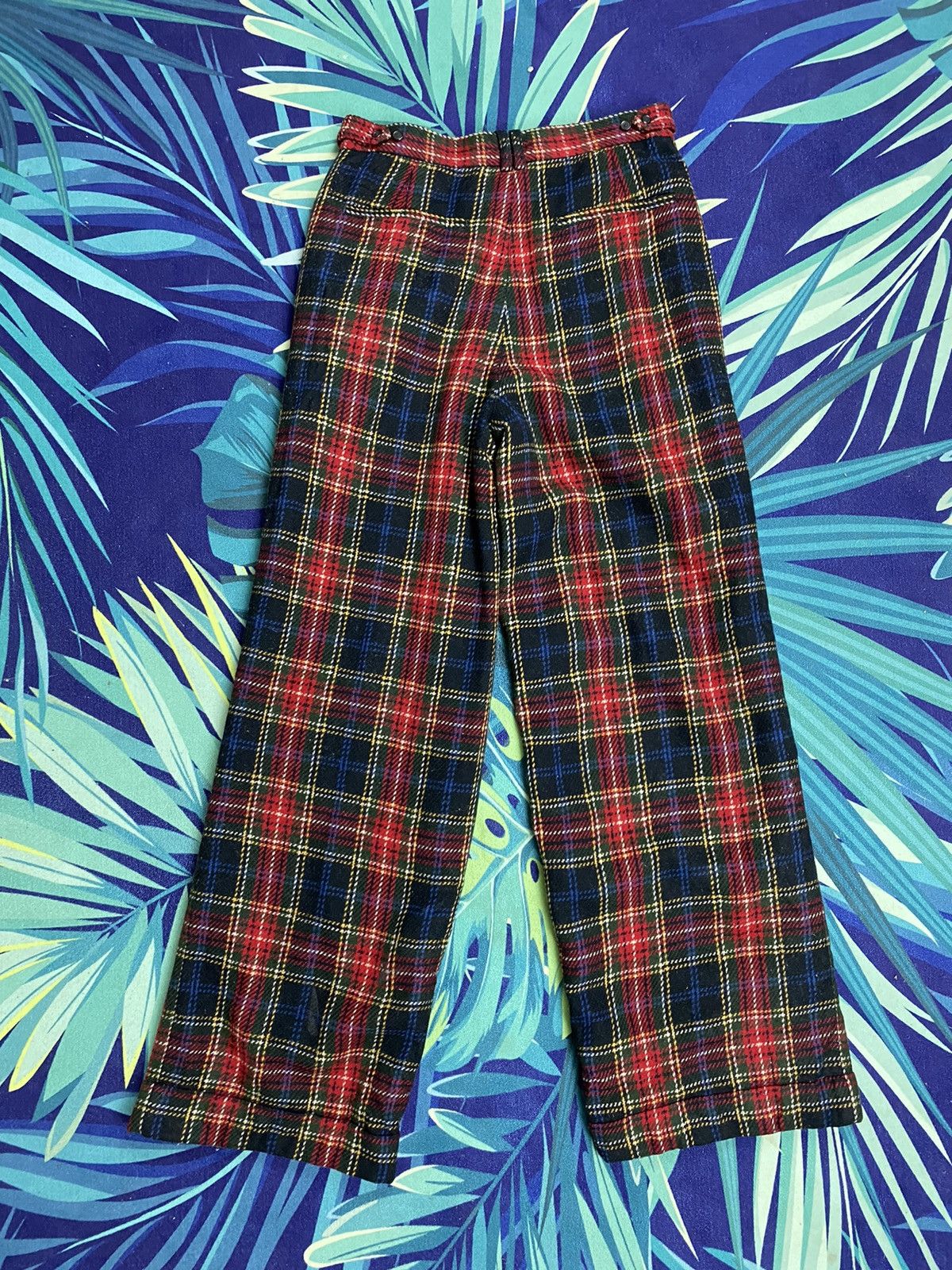 Designer × Japanese Brand LIZ CLAIBORNE NEW YORK HEPBURN WOOL PANT Size US 30 / EU 46 - 2 Thumbnail