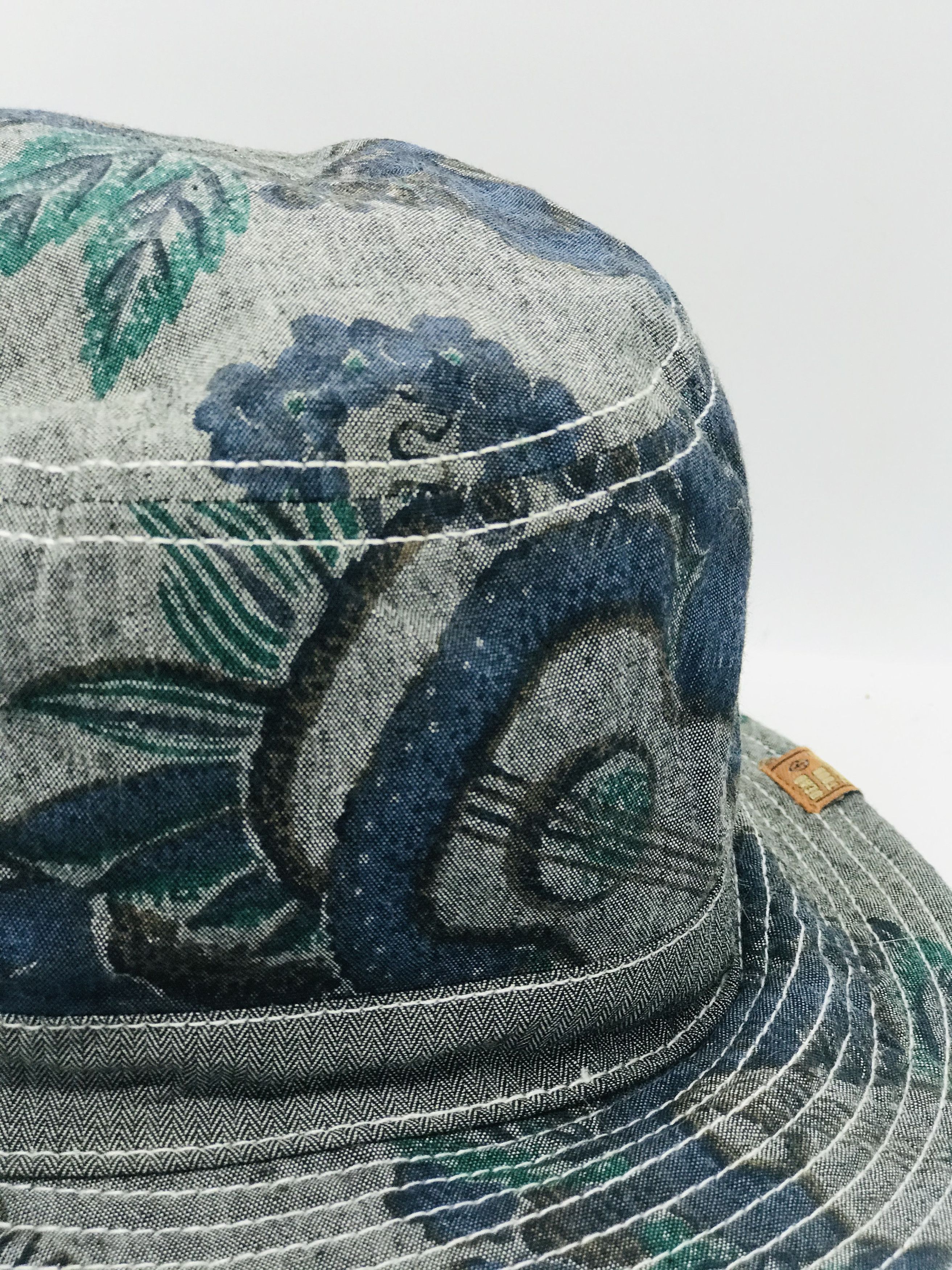 Japanese Brand Dead Tour Trucking Chambray Denim Bucket Hat Size ONE SIZE - 2 Thumbnail