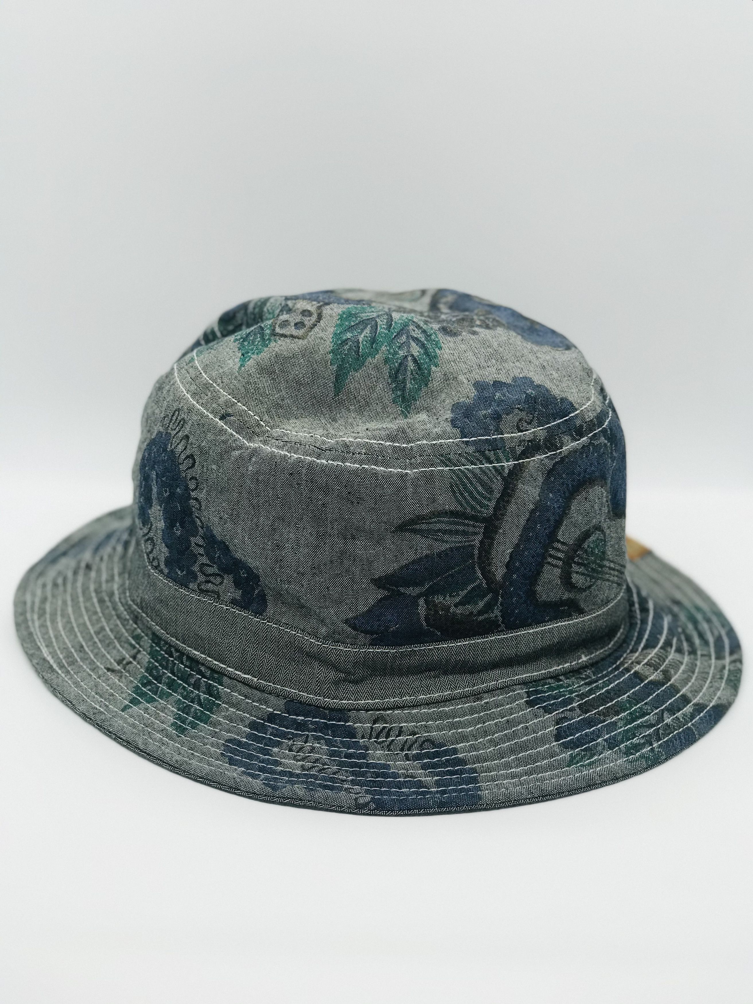 Japanese Brand Dead Tour Trucking Chambray Denim Bucket Hat Size ONE SIZE - 1 Thumbnail