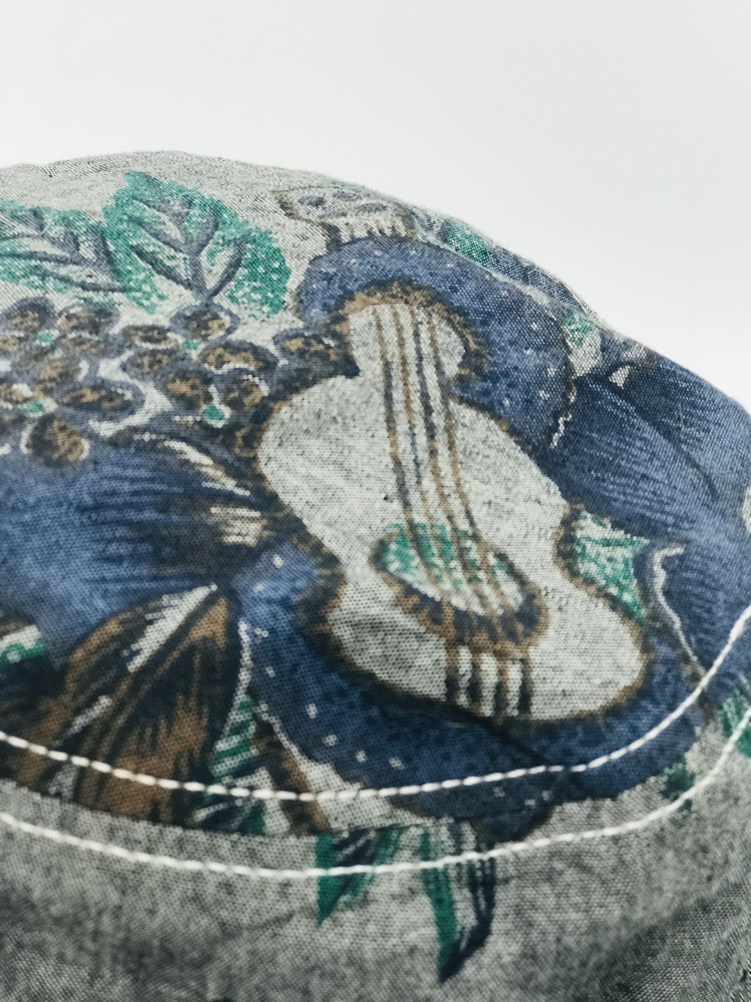Japanese Brand Dead Tour Trucking Chambray Denim Bucket Hat Size ONE SIZE - 7 Thumbnail