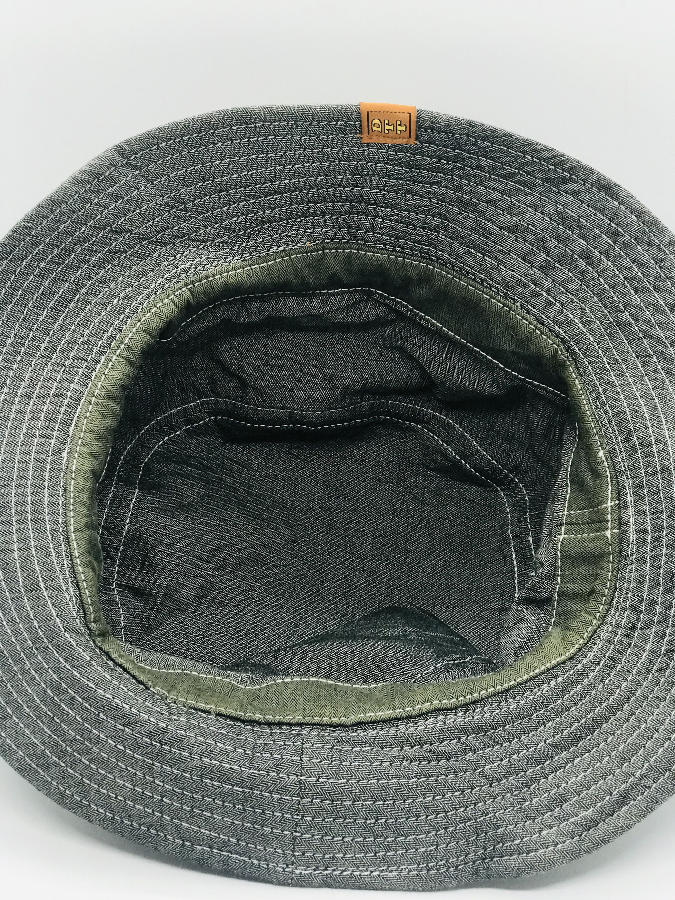Japanese Brand Dead Tour Trucking Chambray Denim Bucket Hat Size ONE SIZE - 8 Thumbnail